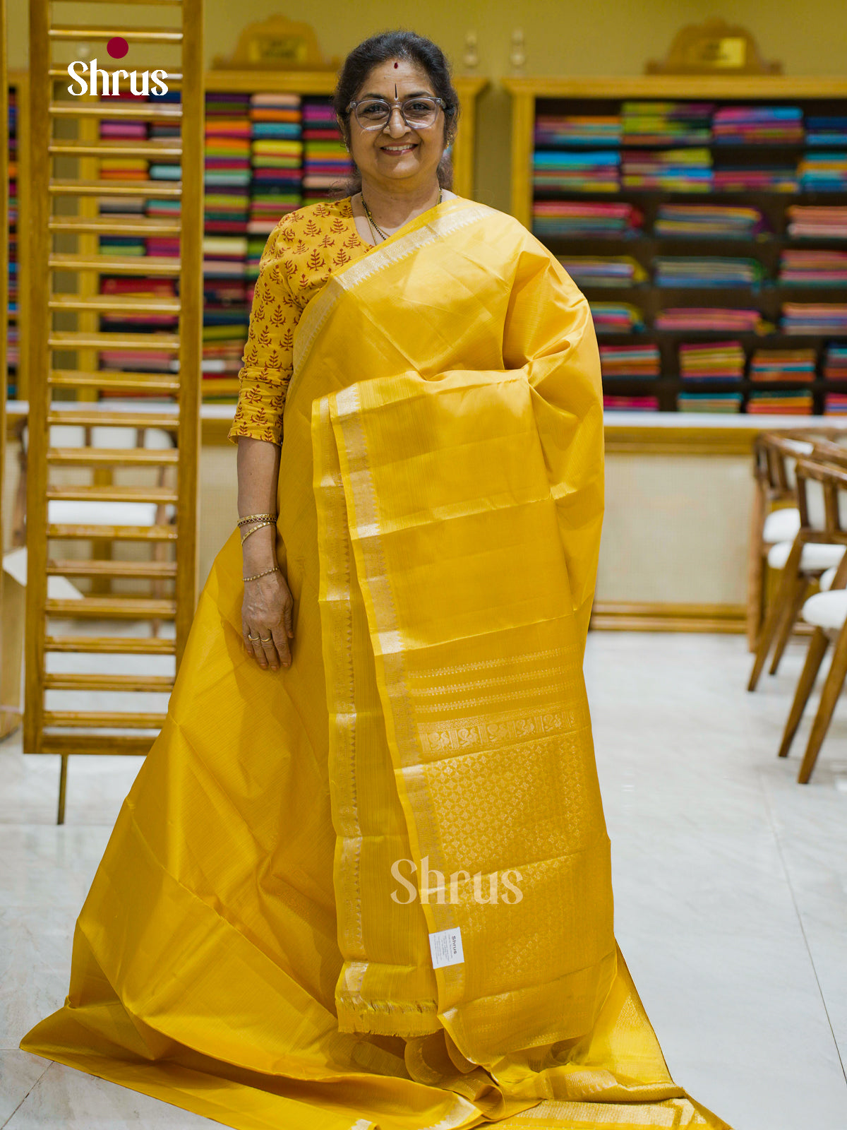 Kanchipuram silk Saree - EFS12340 - Shop on Shrus.com