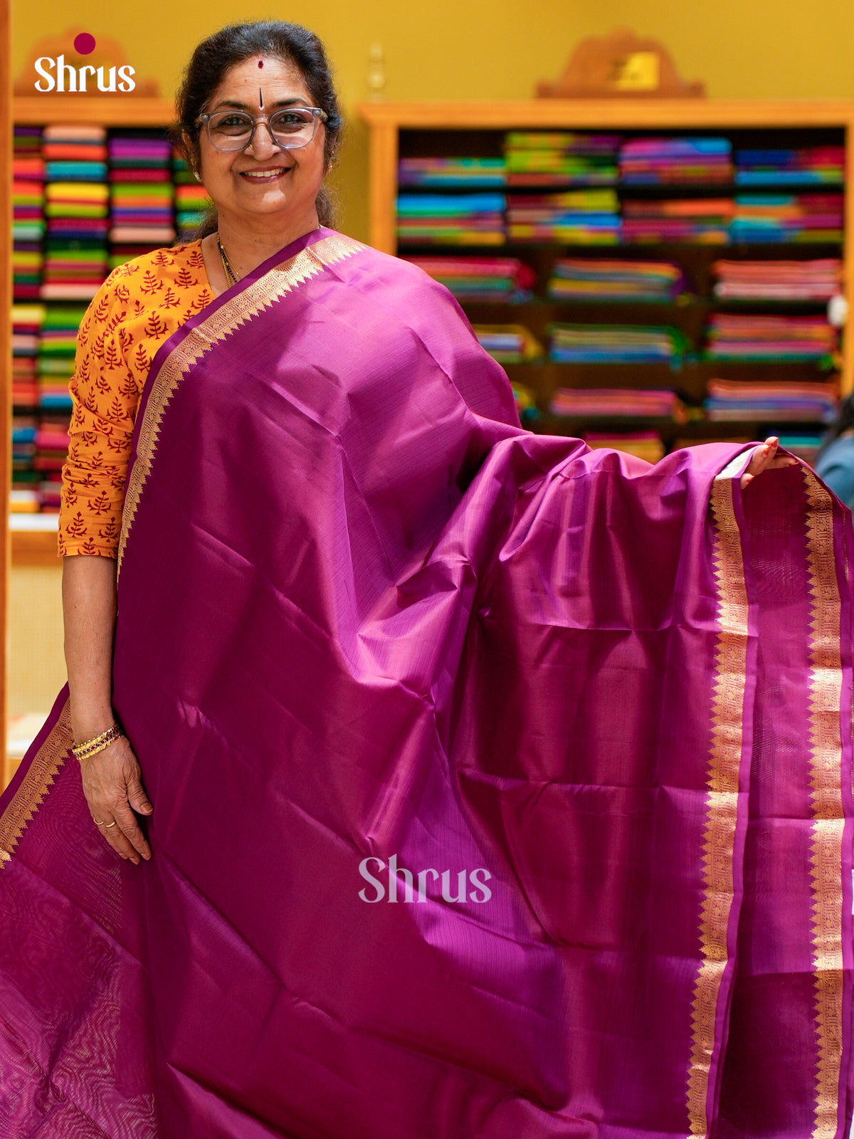 Kanchipuram silk Saree - EFS12343 - Shop on Shrus.com