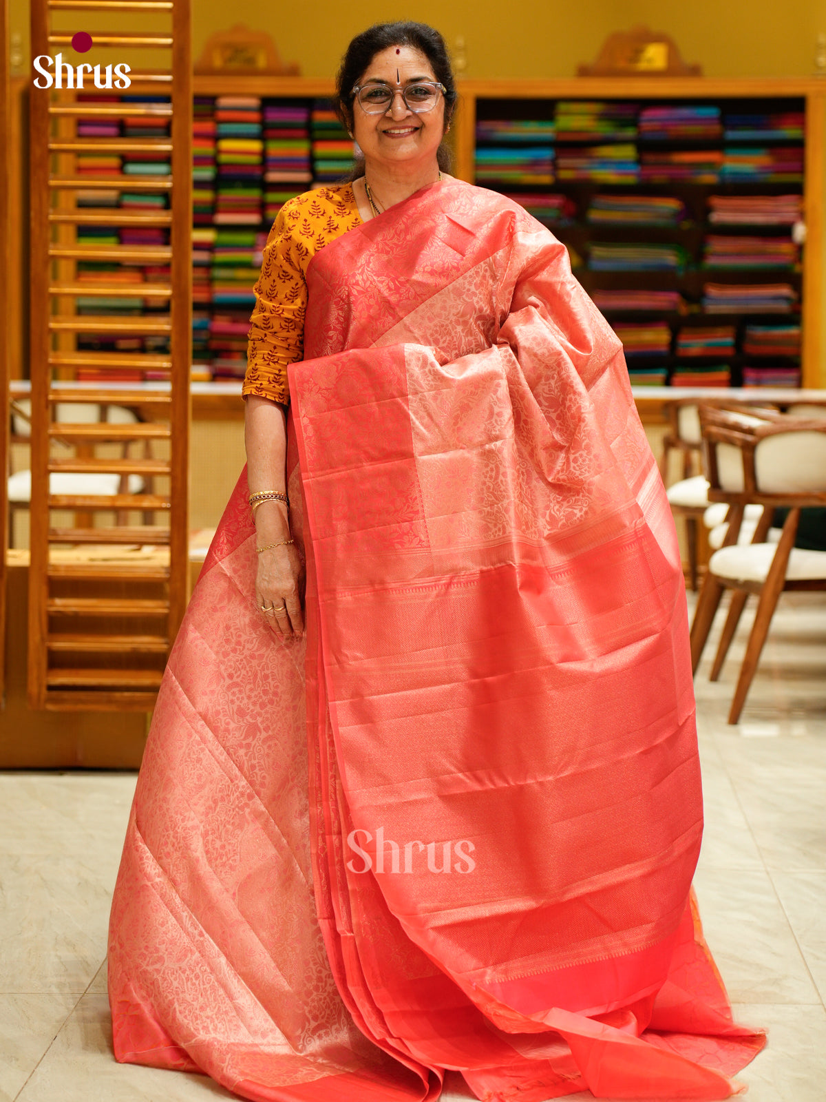 Kanchipuram silk Saree - EFS12367 - Shop on Shrus.com