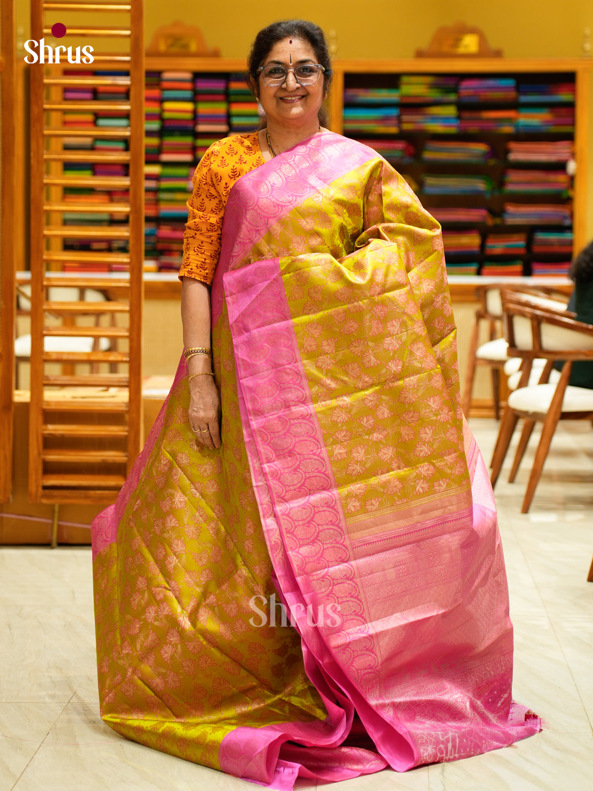 Kanchipuram silk Saree - EFS12368 - Shop on Shrus.com