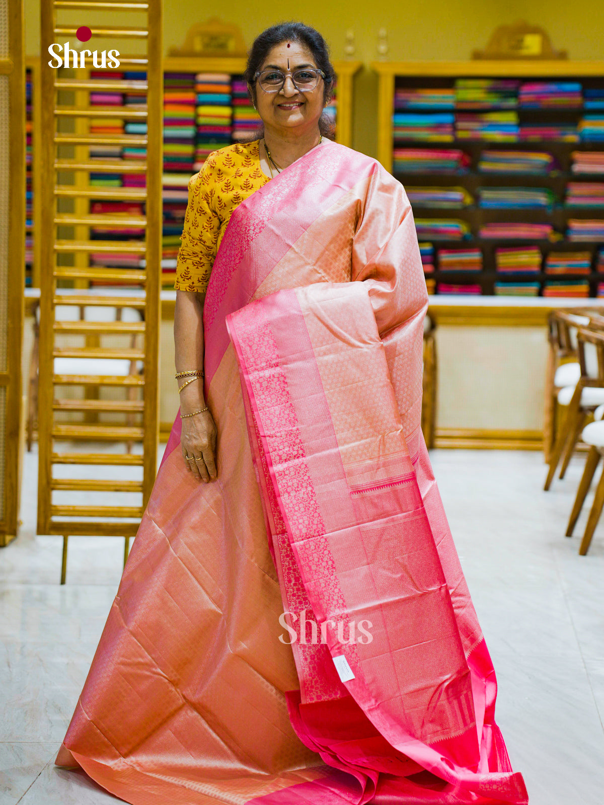 Kanchipuram silk Saree - EFS12375 - Shop on Shrus.com