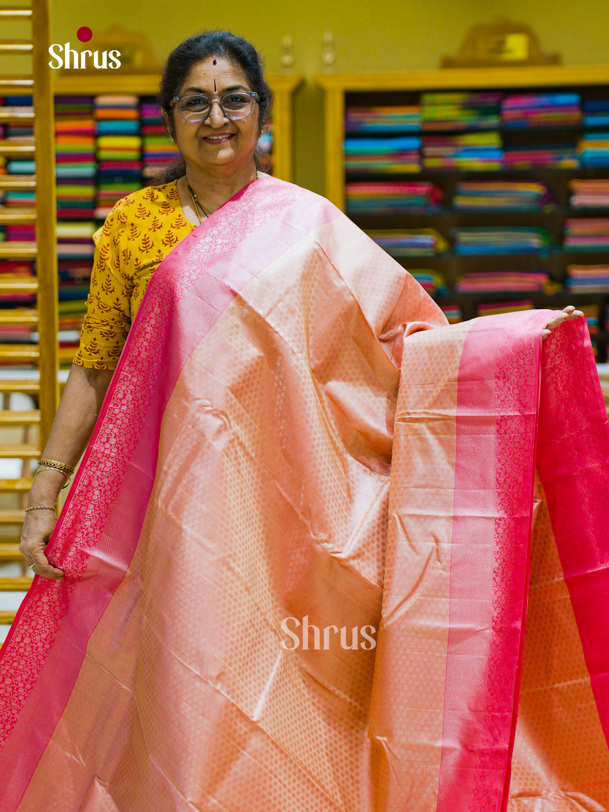 Kanchipuram silk Saree - EFS12375 - Shop on Shrus.com