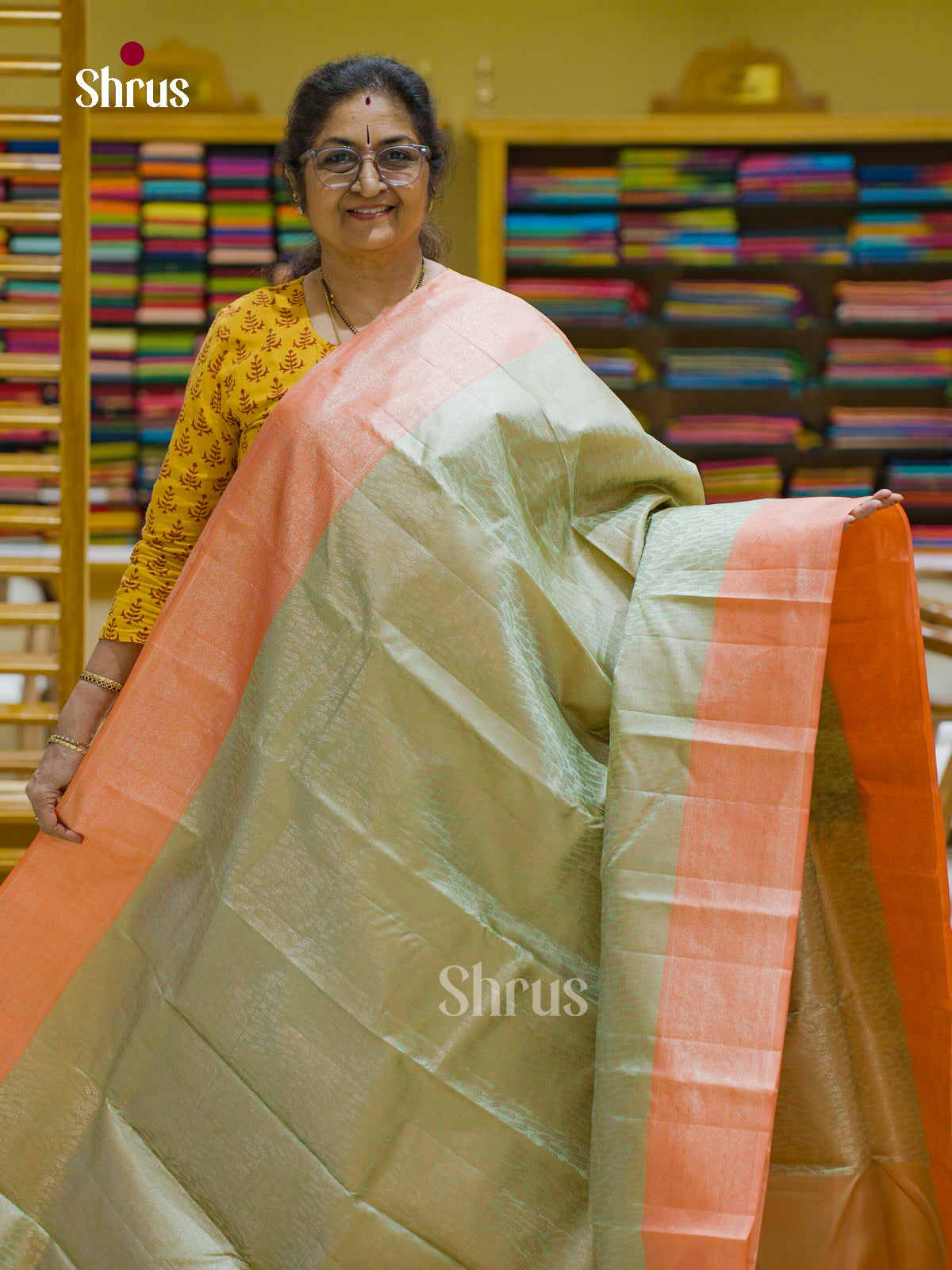 Kanchipuram silk Saree - EFS12376 - Shop on Shrus.com