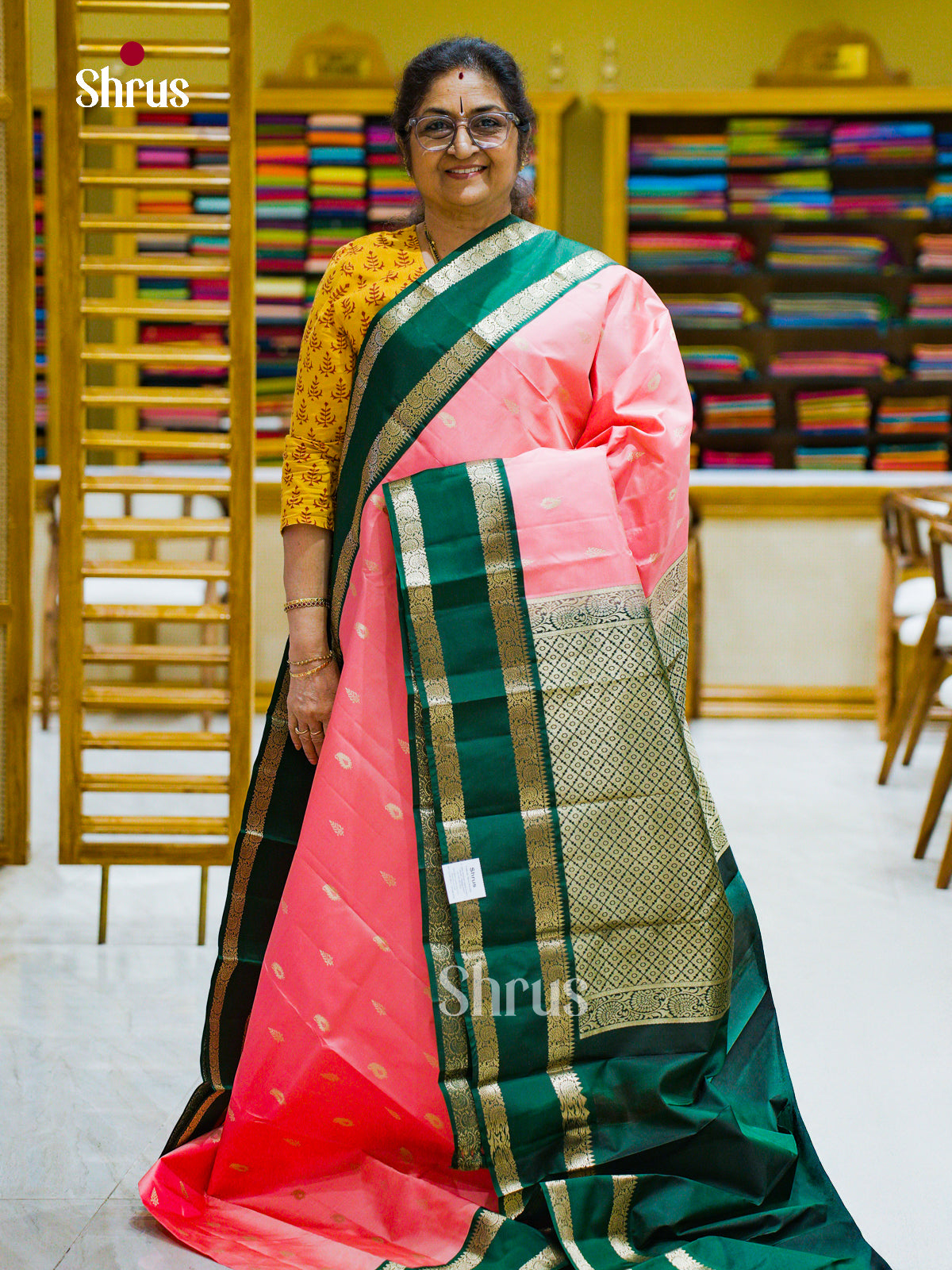 Kanchipuram silk Saree - EFS12392 - Shop on Shrus.com