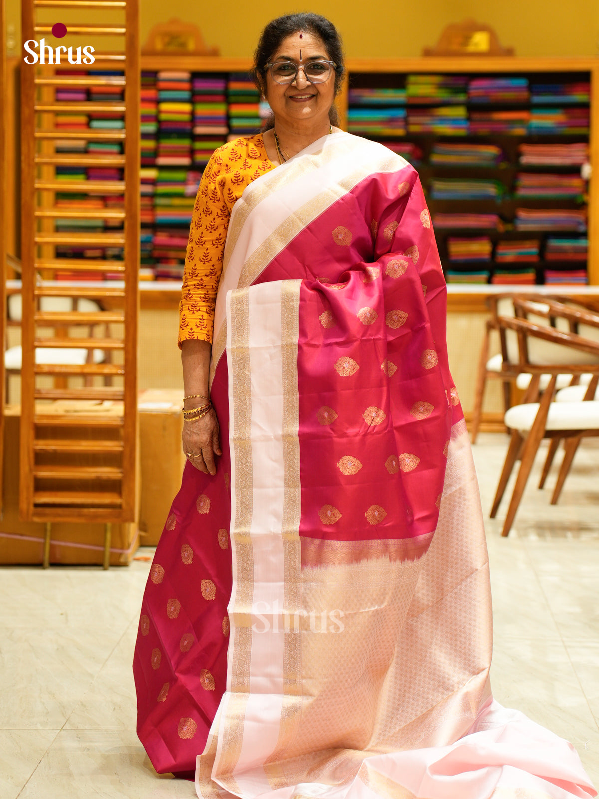 Kanchipuram silk Saree - EFS12393 - Shop on Shrus.com