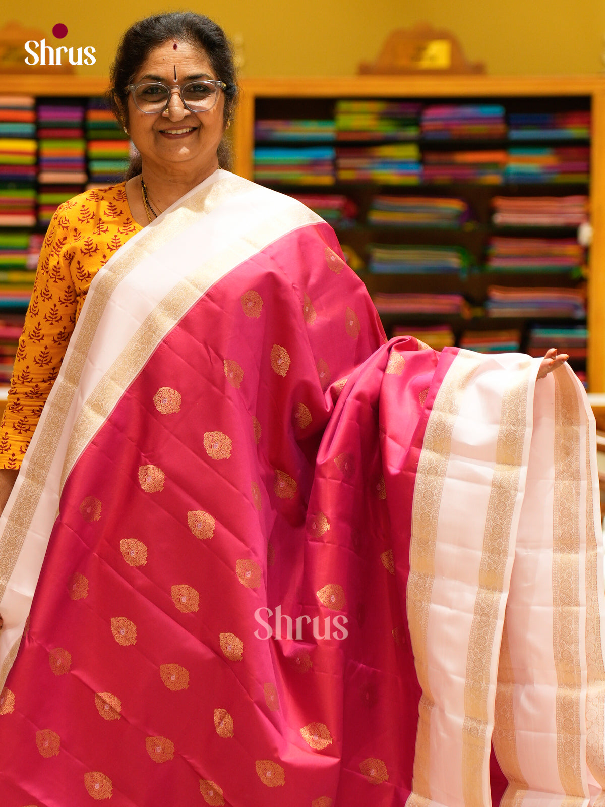 Kanchipuram silk Saree - EFS12393 - Shop on Shrus.com