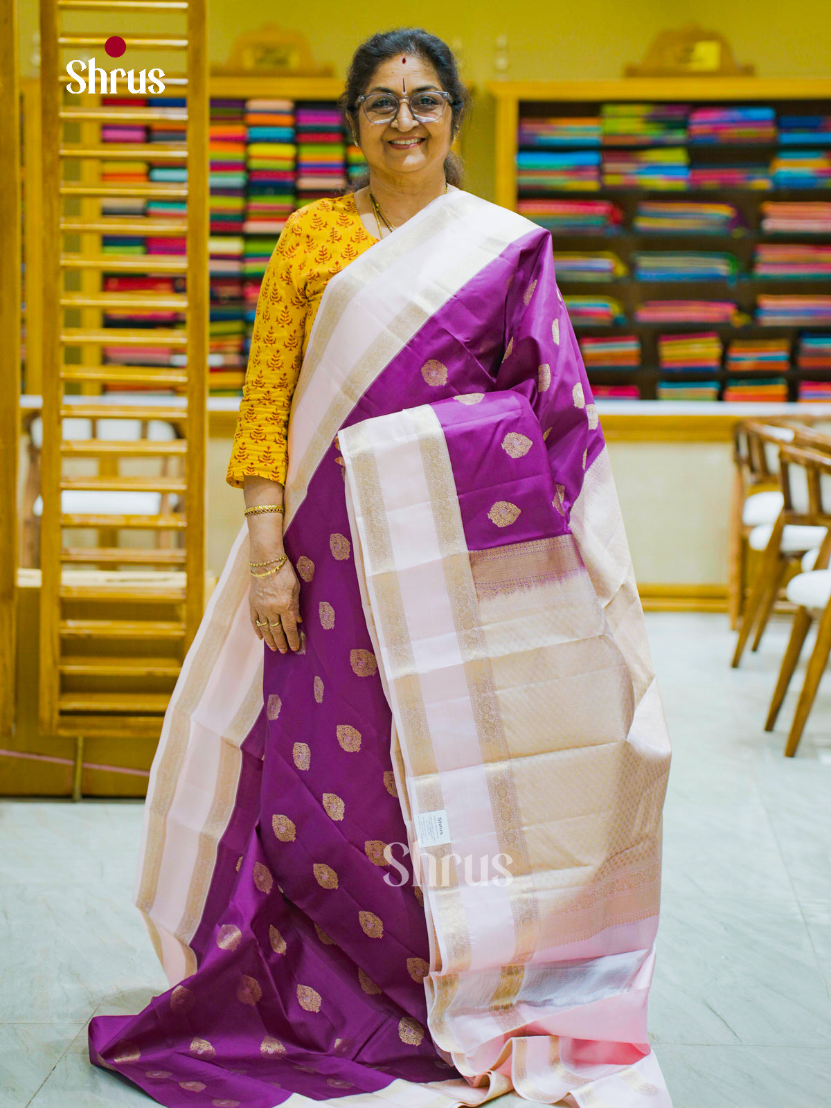 Kanchipuram silk Saree - EFS12396 - Shop on Shrus.com