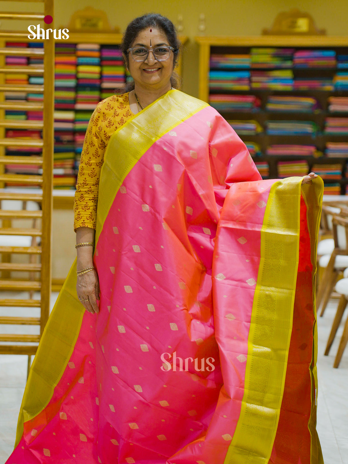 Kanchipuram silk Saree - EFS12410 - Shop on Shrus.com