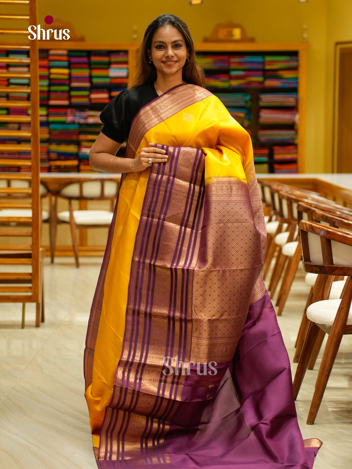 Kanchipuram silk Saree - EFS12418