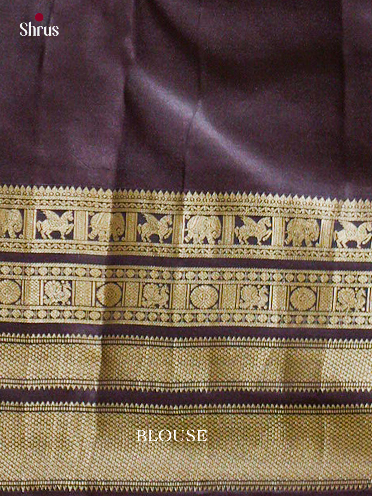 Kanchipuram silk Saree - EFS12448 - Shop on Shrus.com