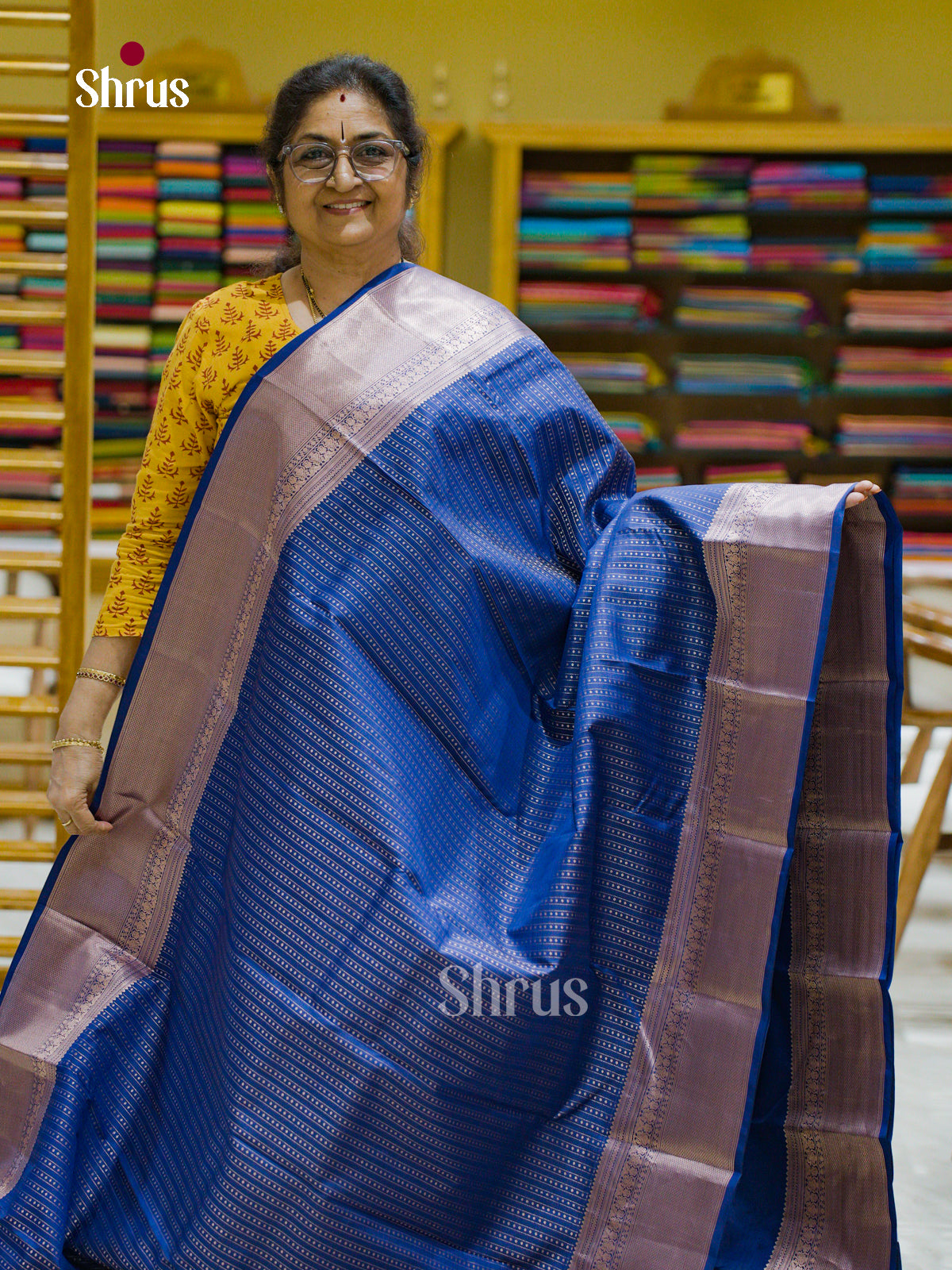 Kanchipuram silk Saree - EFS12454 - Shop on Shrus.com
