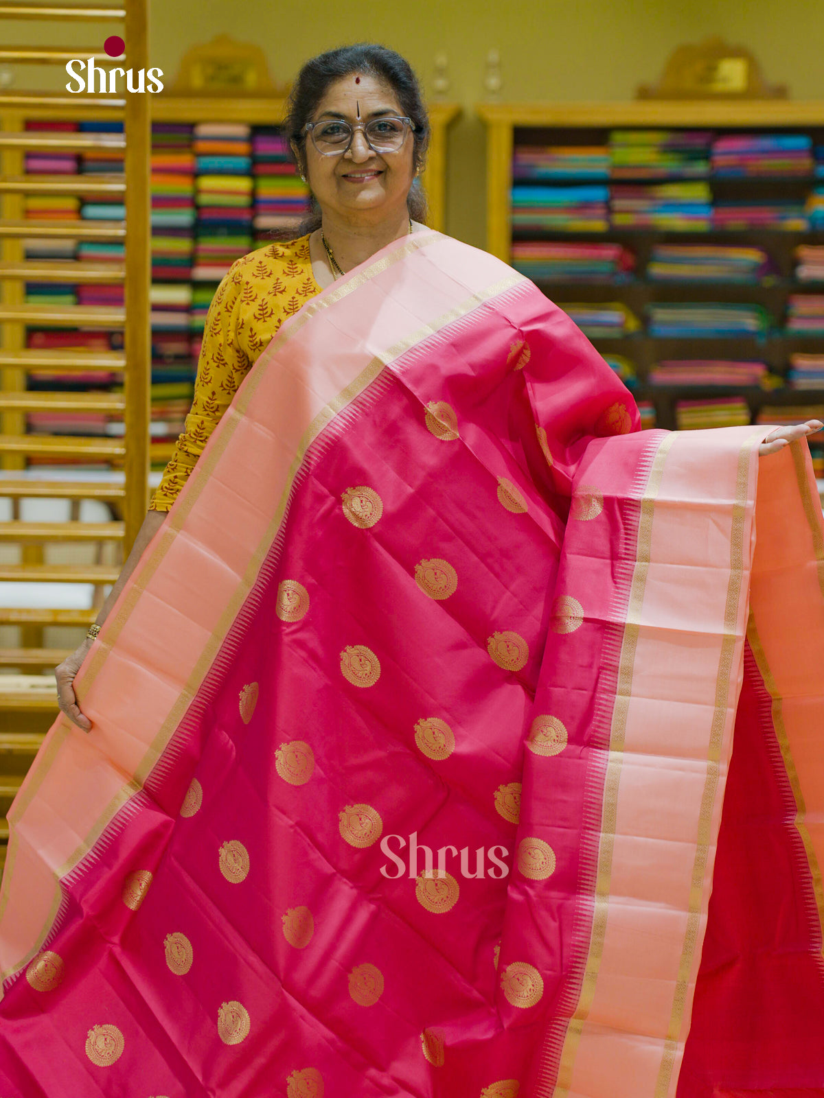 Kanchipuram silk Saree - EFS12462 - Shop on Shrus.com