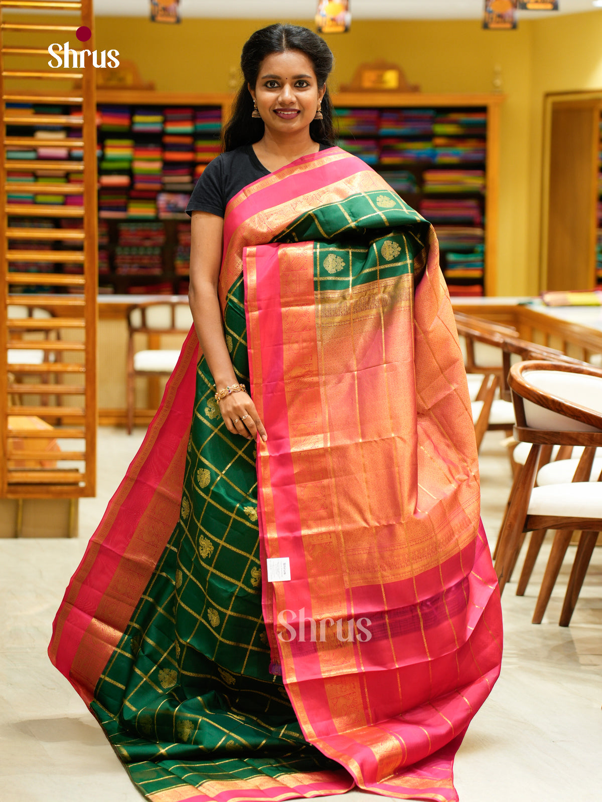 Kanchipuram silk Saree - EFS12482