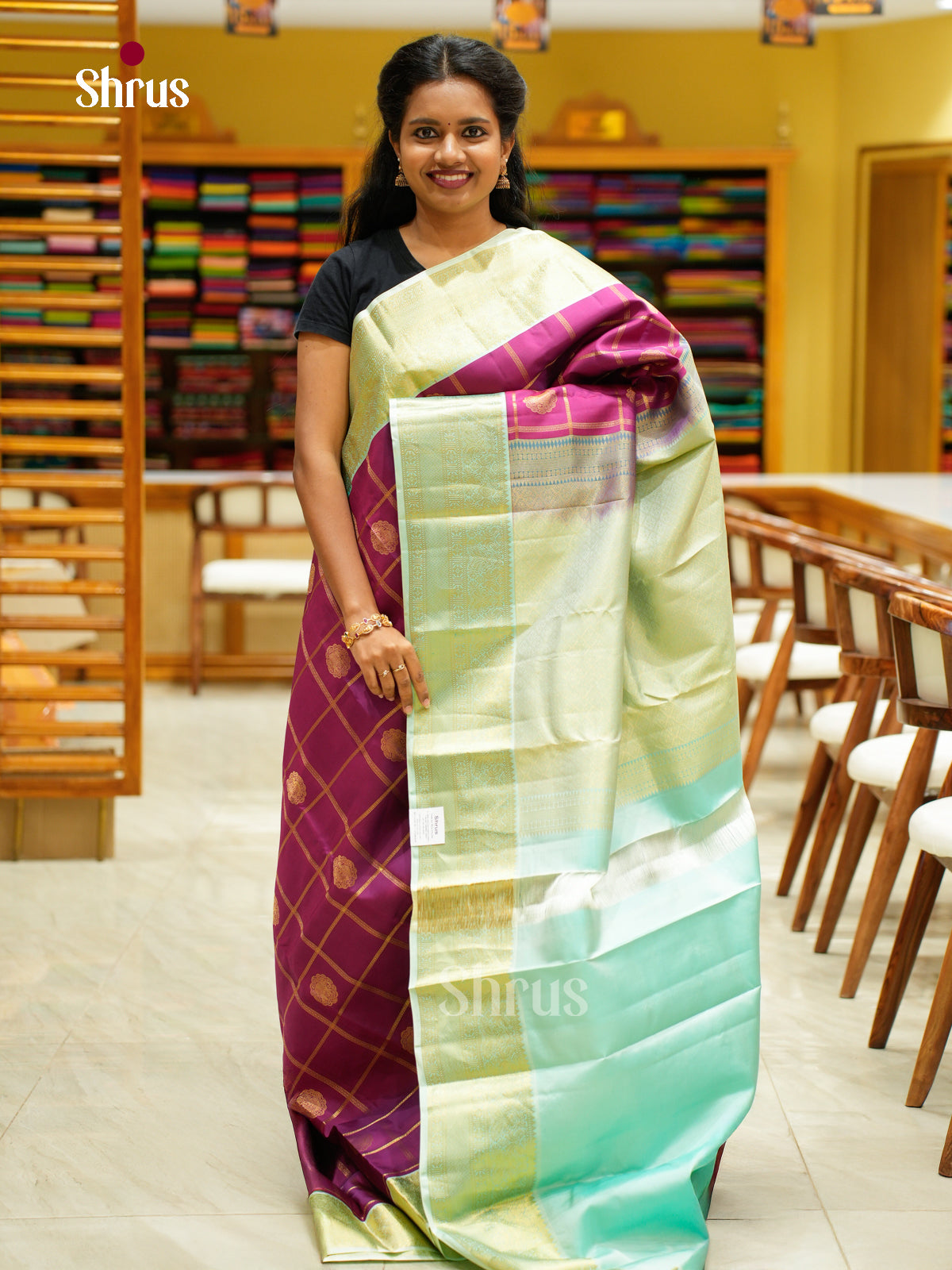 Kanchipuram silk Saree - EFS12485