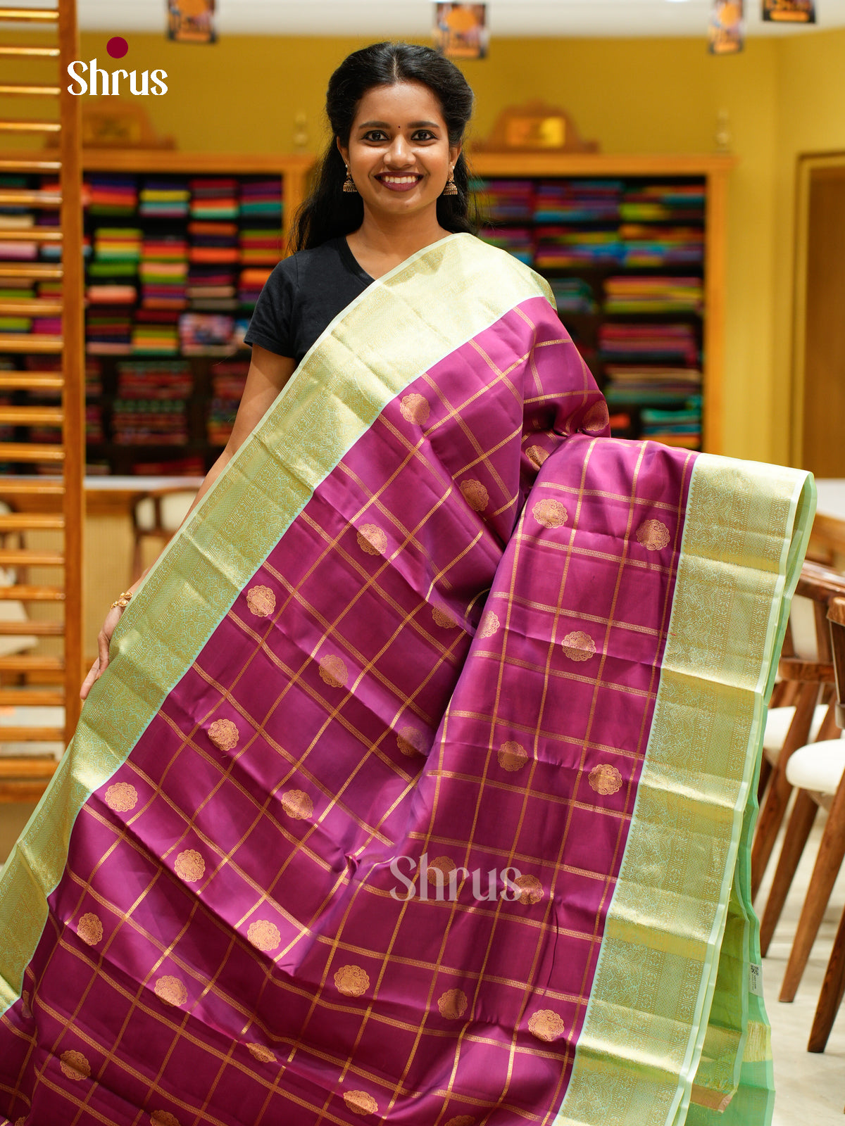 Kanchipuram silk Saree - EFS12485