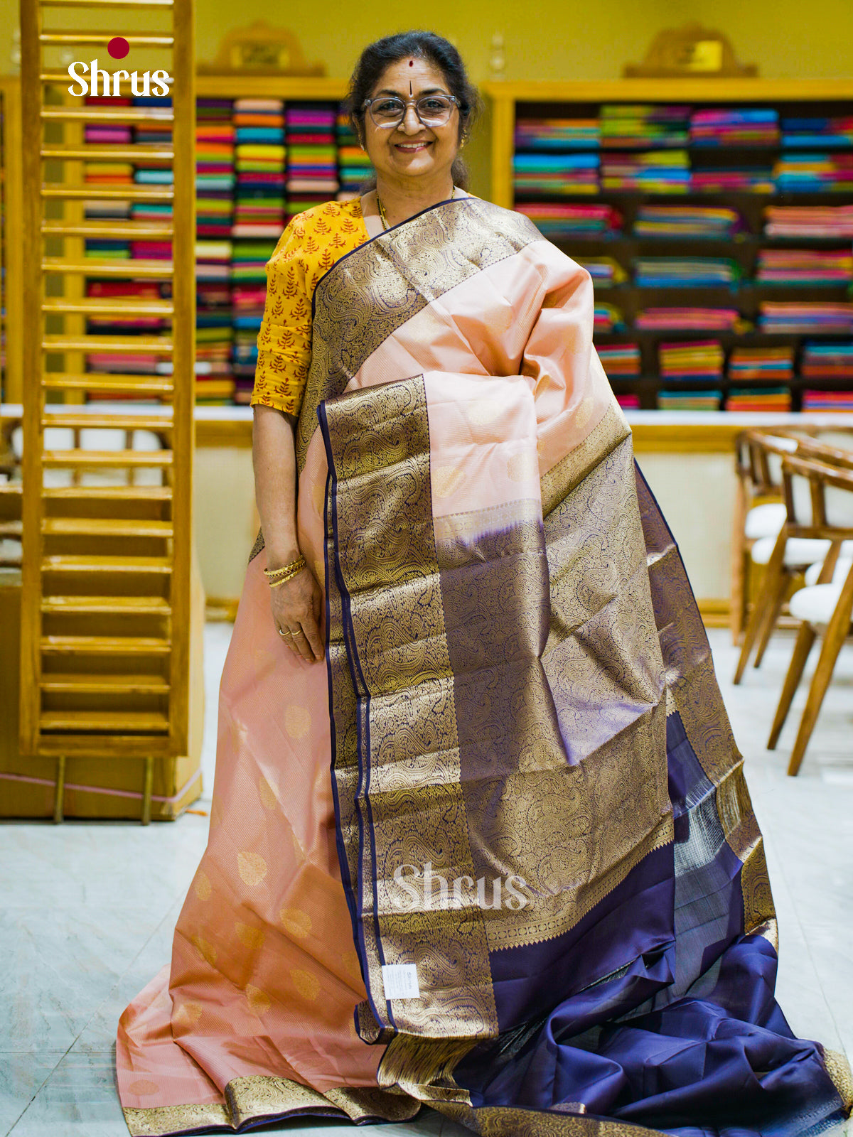 Kanchipuram silk Saree - EFS12497 - Shop on Shrus.com