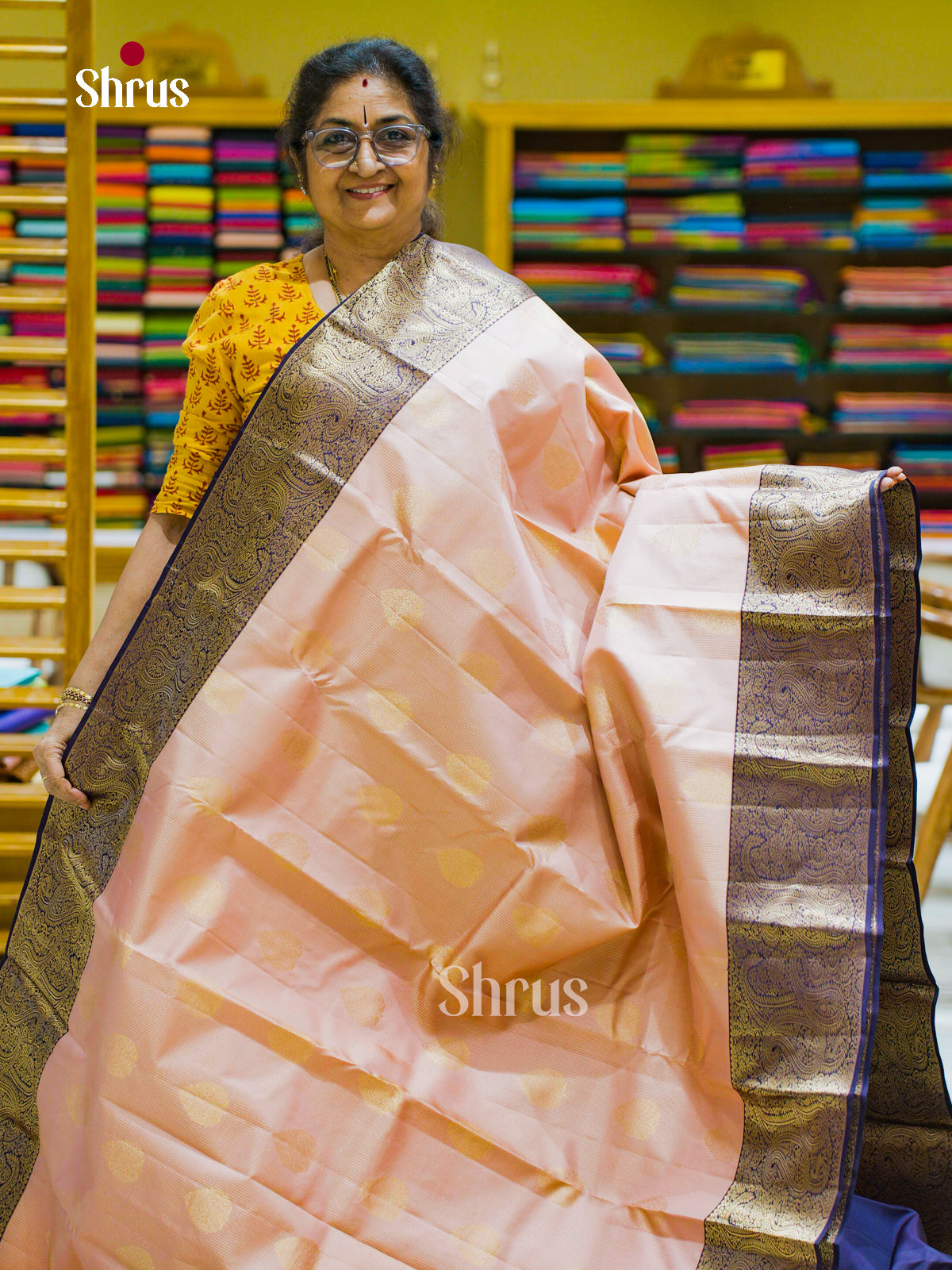 Kanchipuram silk Saree - EFS12497 - Shop on Shrus.com