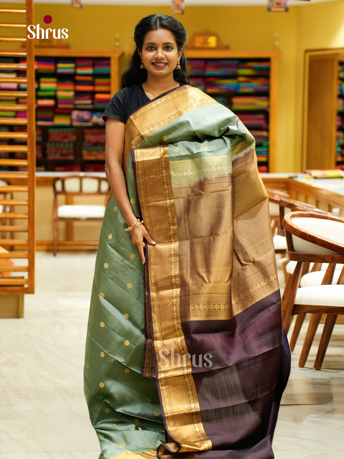 Kanchipuram silk Saree - EFS12502