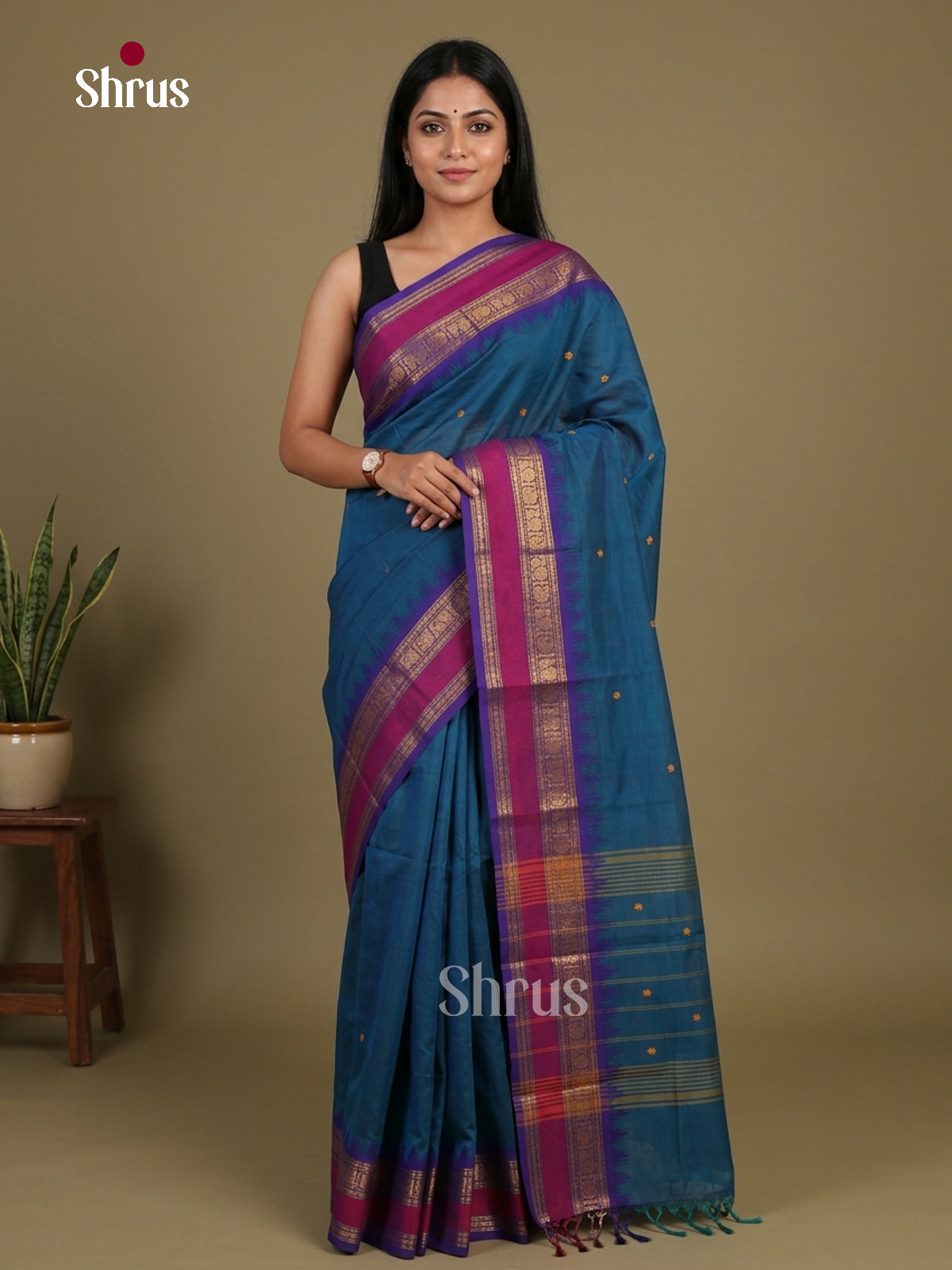 Chettinad Cotton Saree - EFS13002
