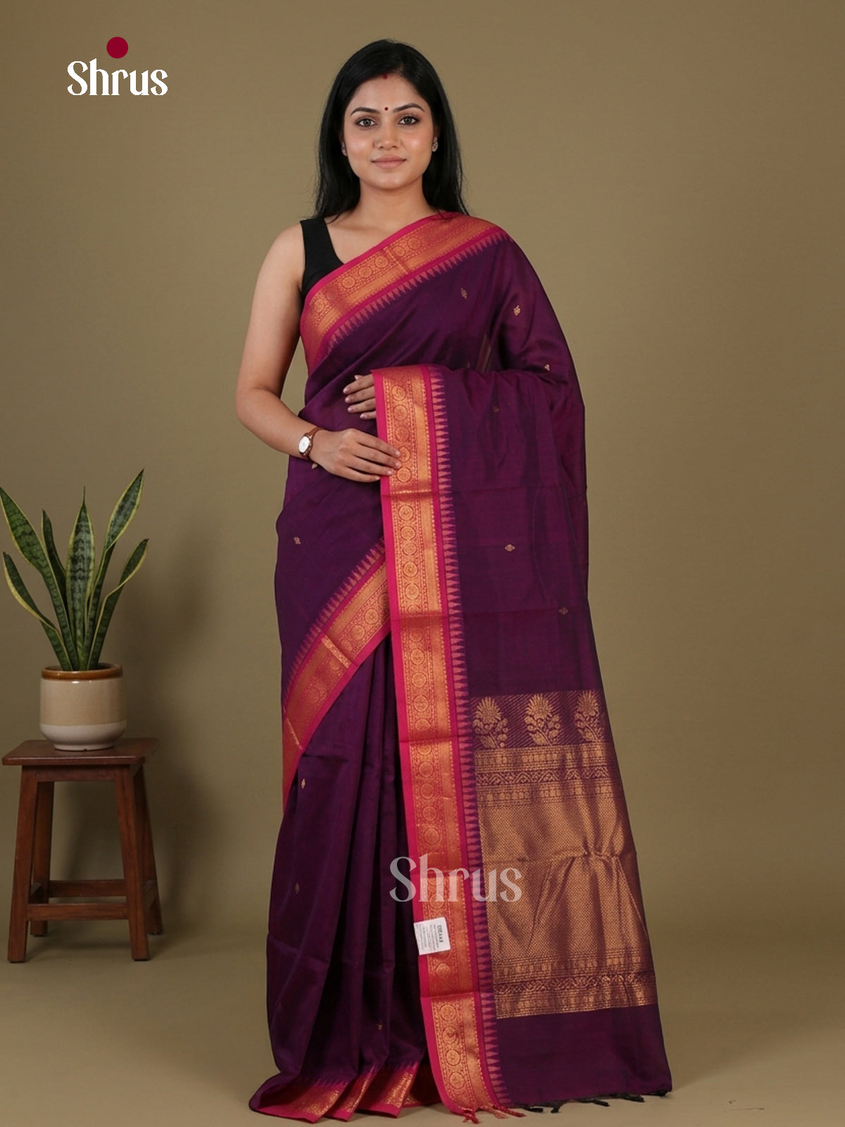 Chettinad Cotton Saree - EFS13027 - Shop on Shrus.com
