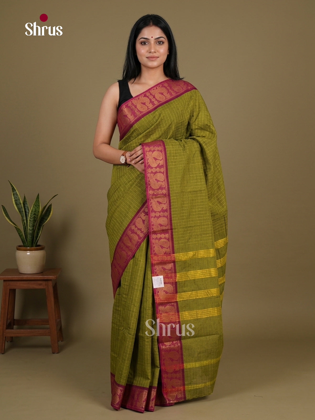 Sungudi Cotton Saree - EFS15017