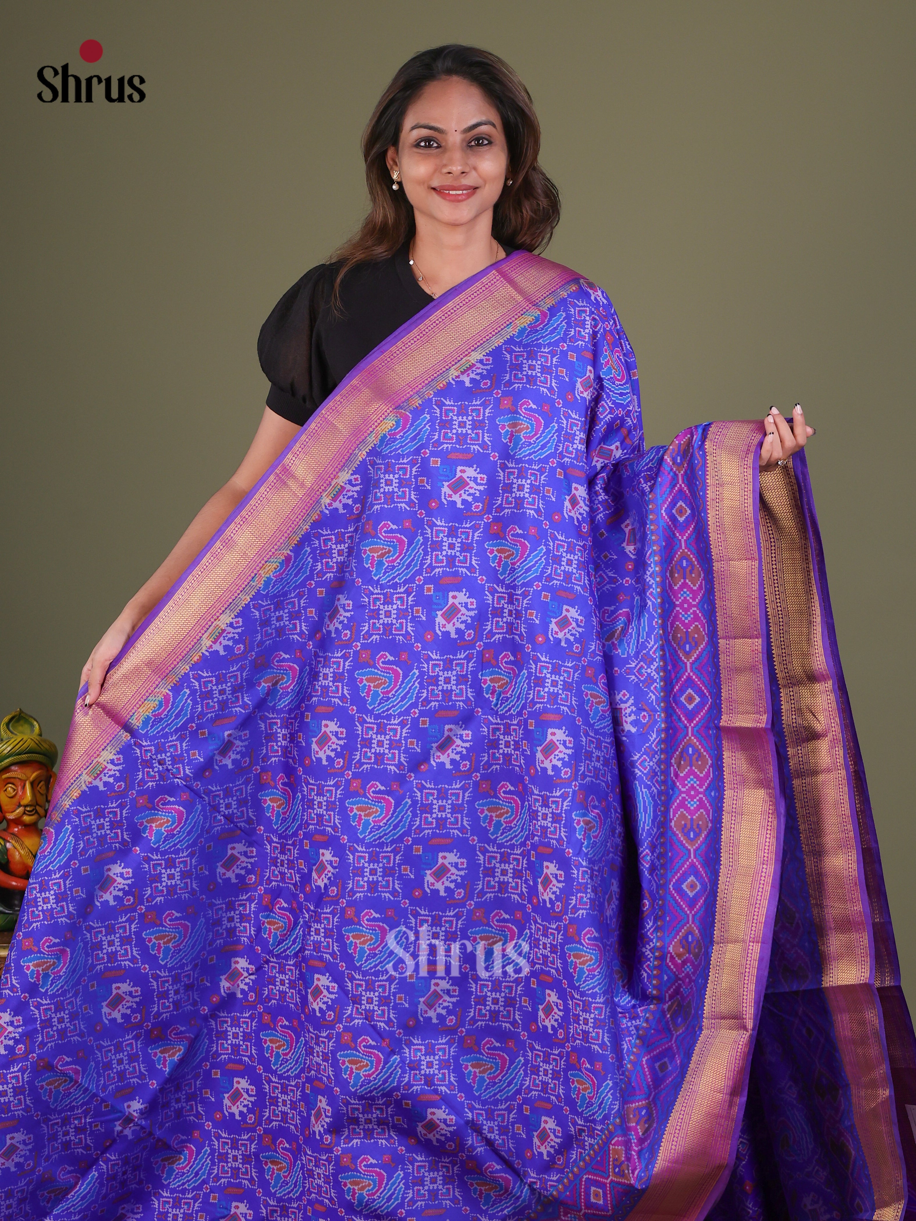 Semi Patola Saree - EFS15031