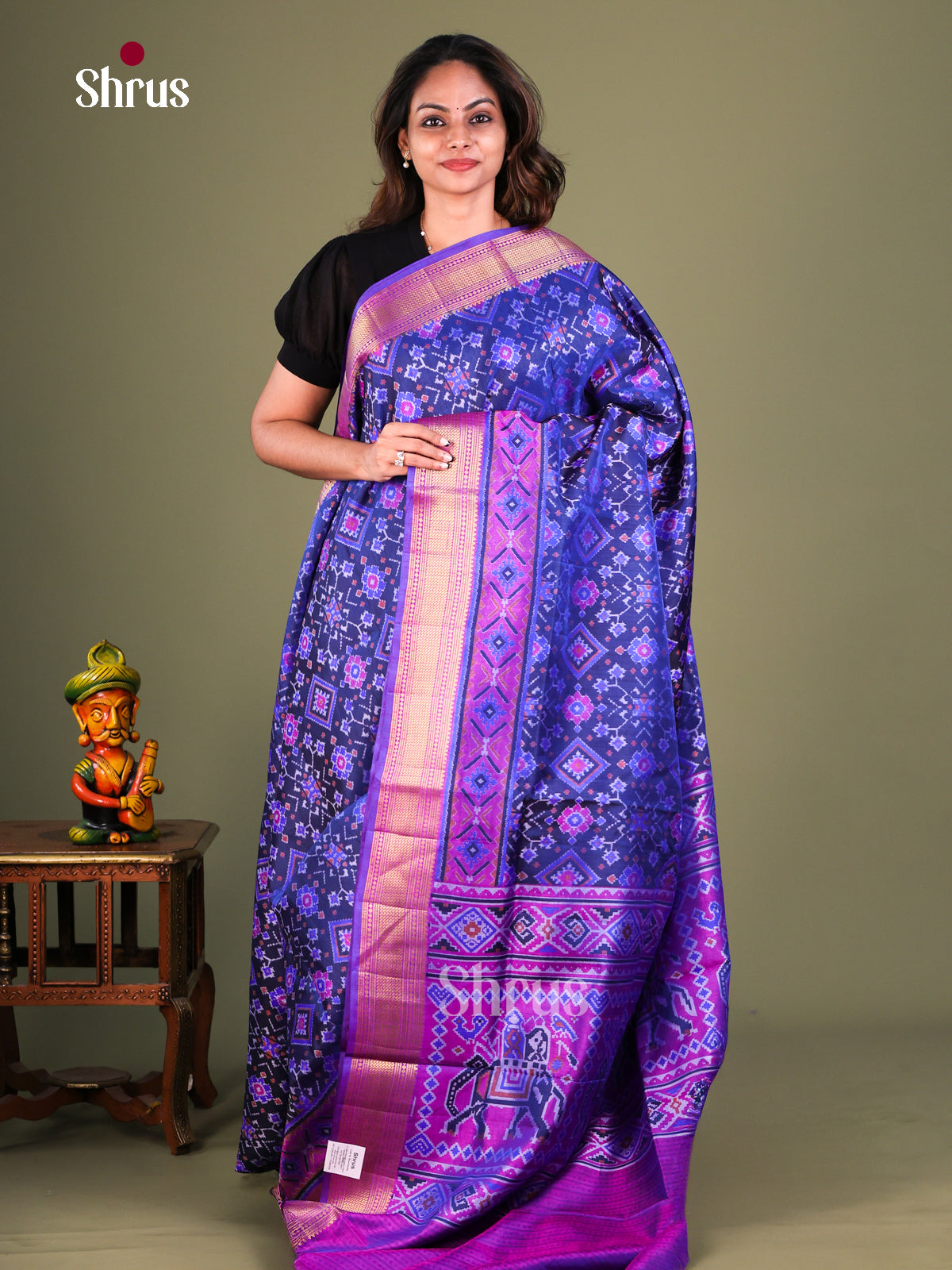 Semi Patola Saree - EFS15036