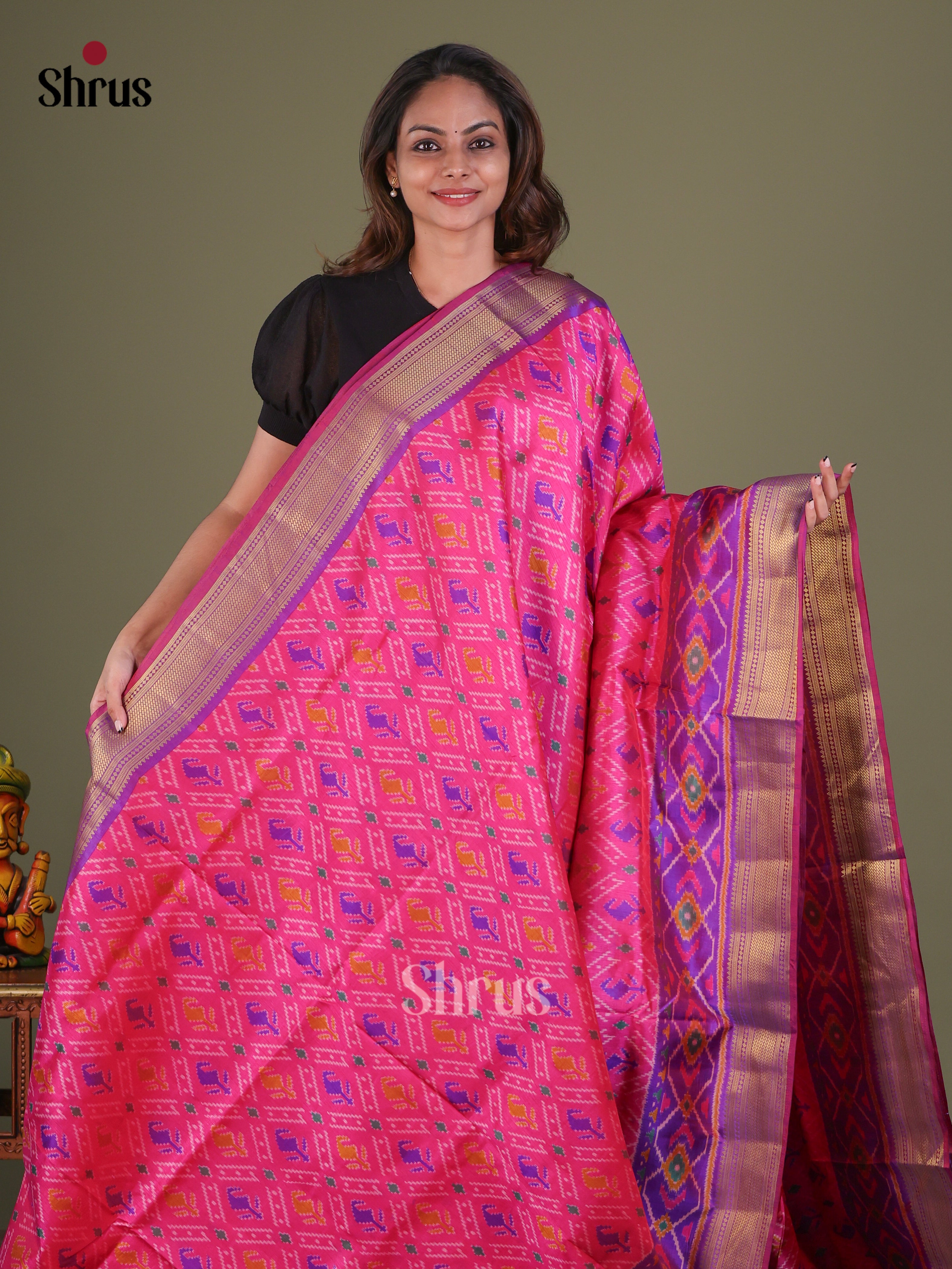 Semi Patola Saree - EFS15059