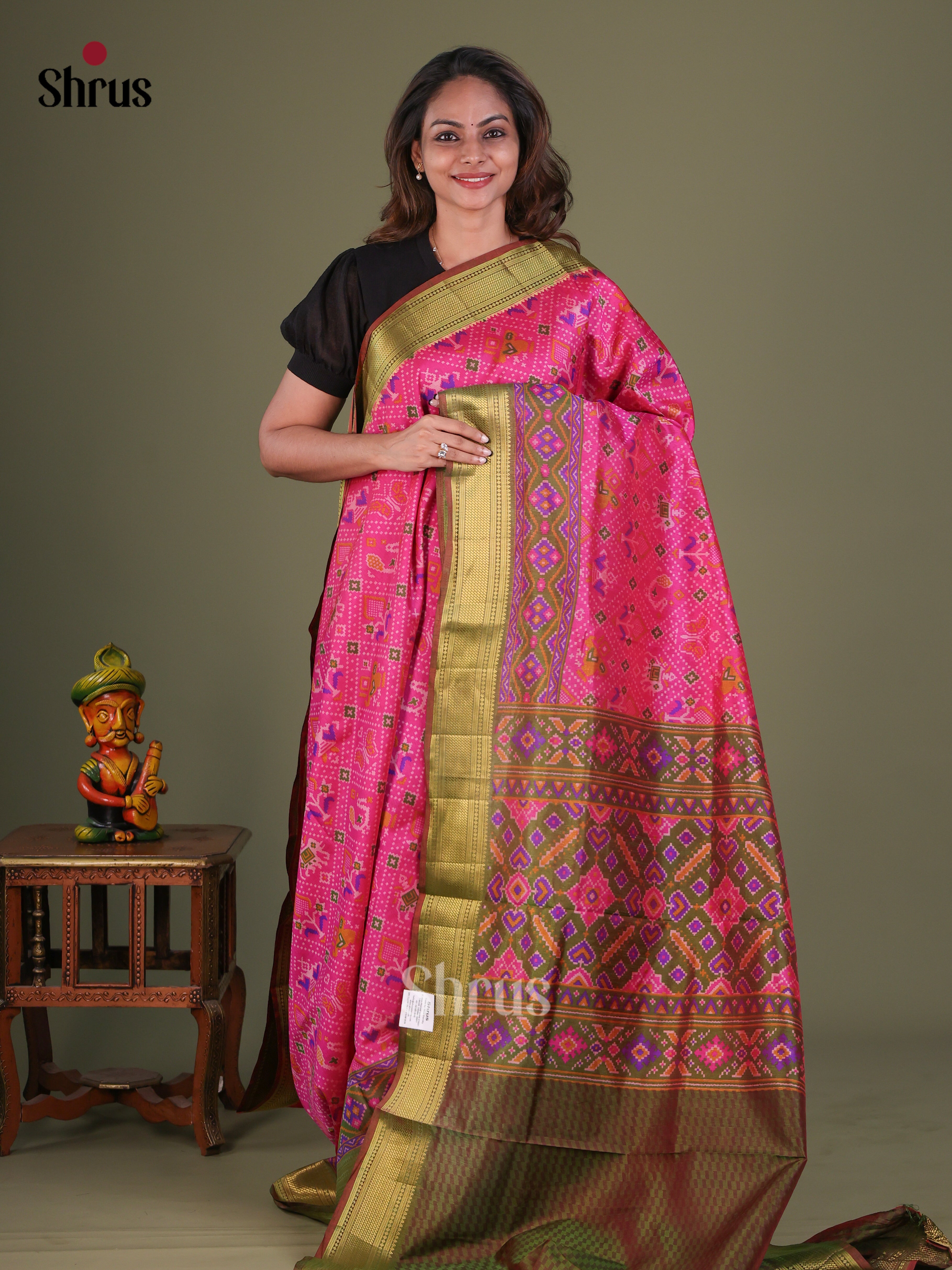 Semi Patola Saree - EFS15068