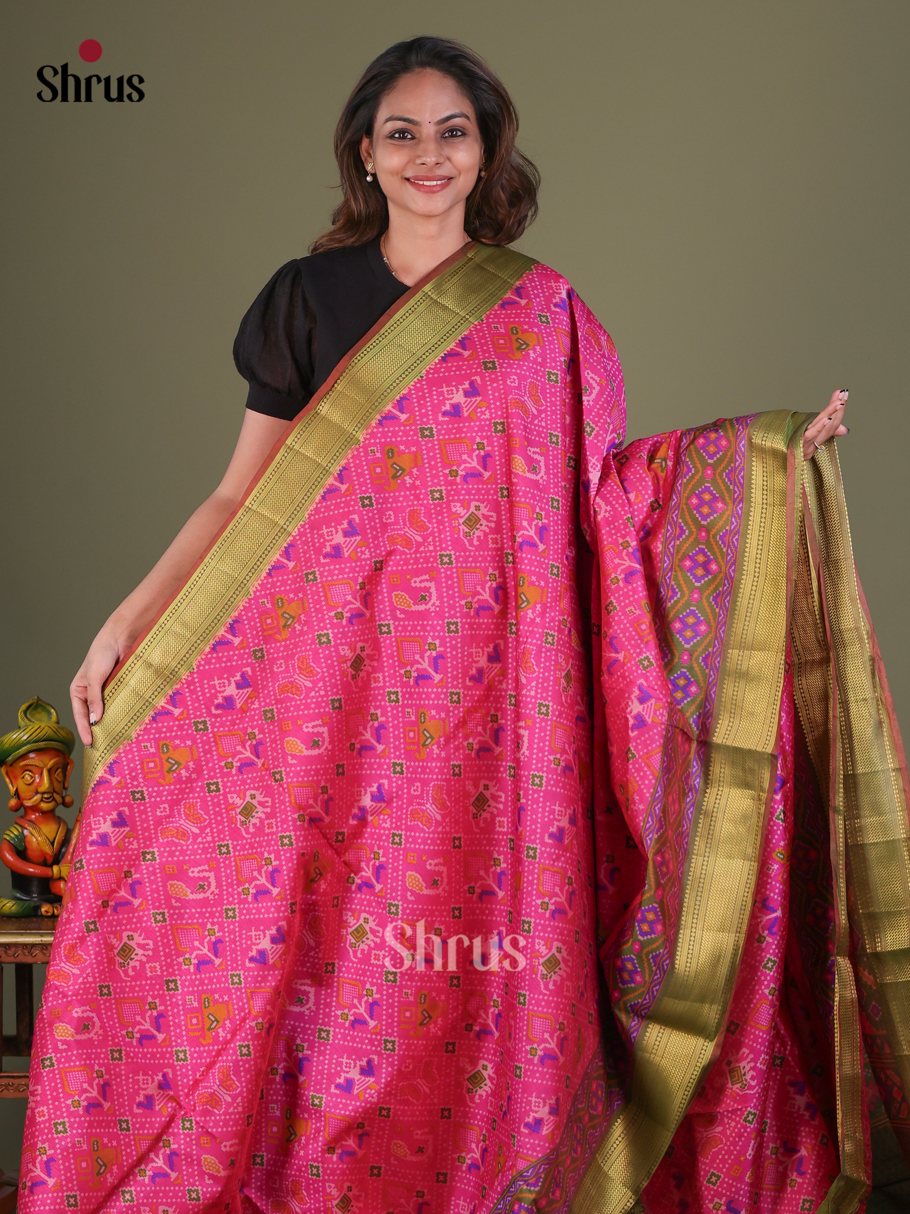 Semi Patola Saree - EFS15068