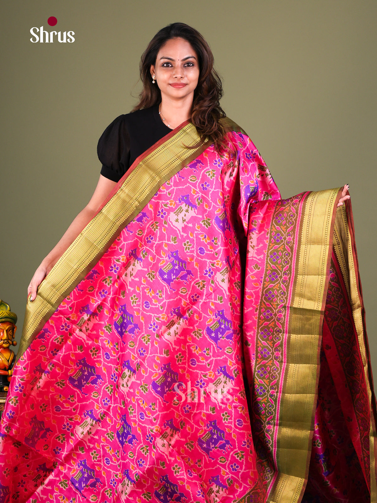 Semi Patola Saree - EFS15073