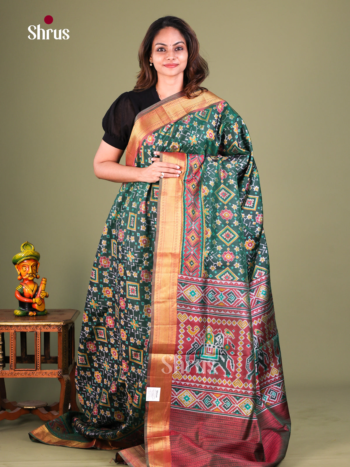Semi Patola Saree - EFS15092