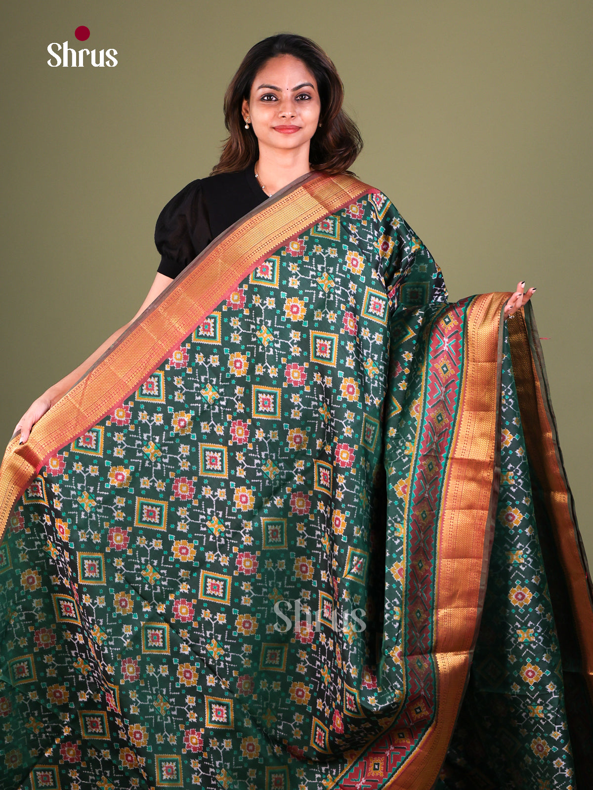 Semi Patola Saree - EFS15092