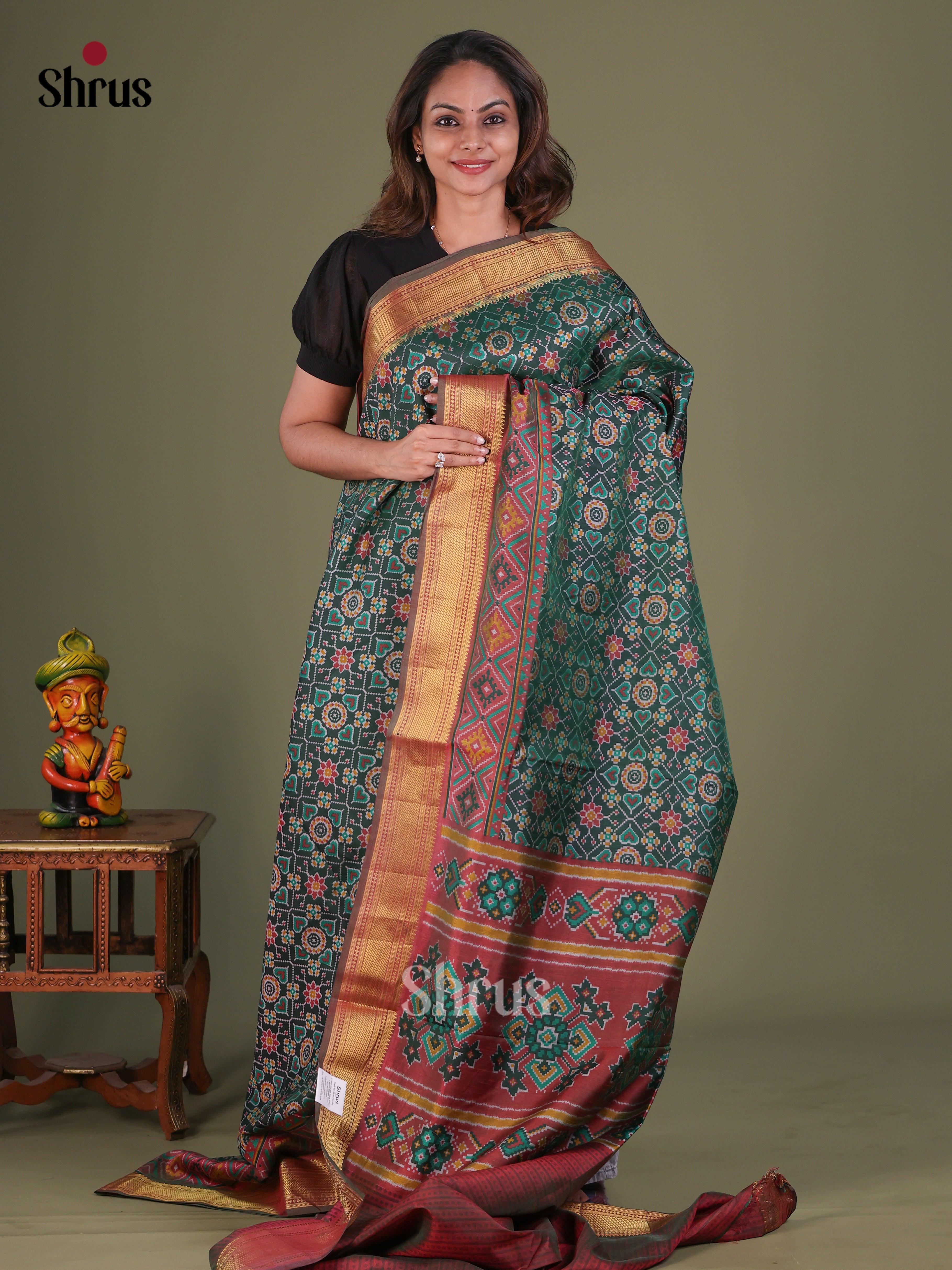 Semi Patola Saree - EFS15095