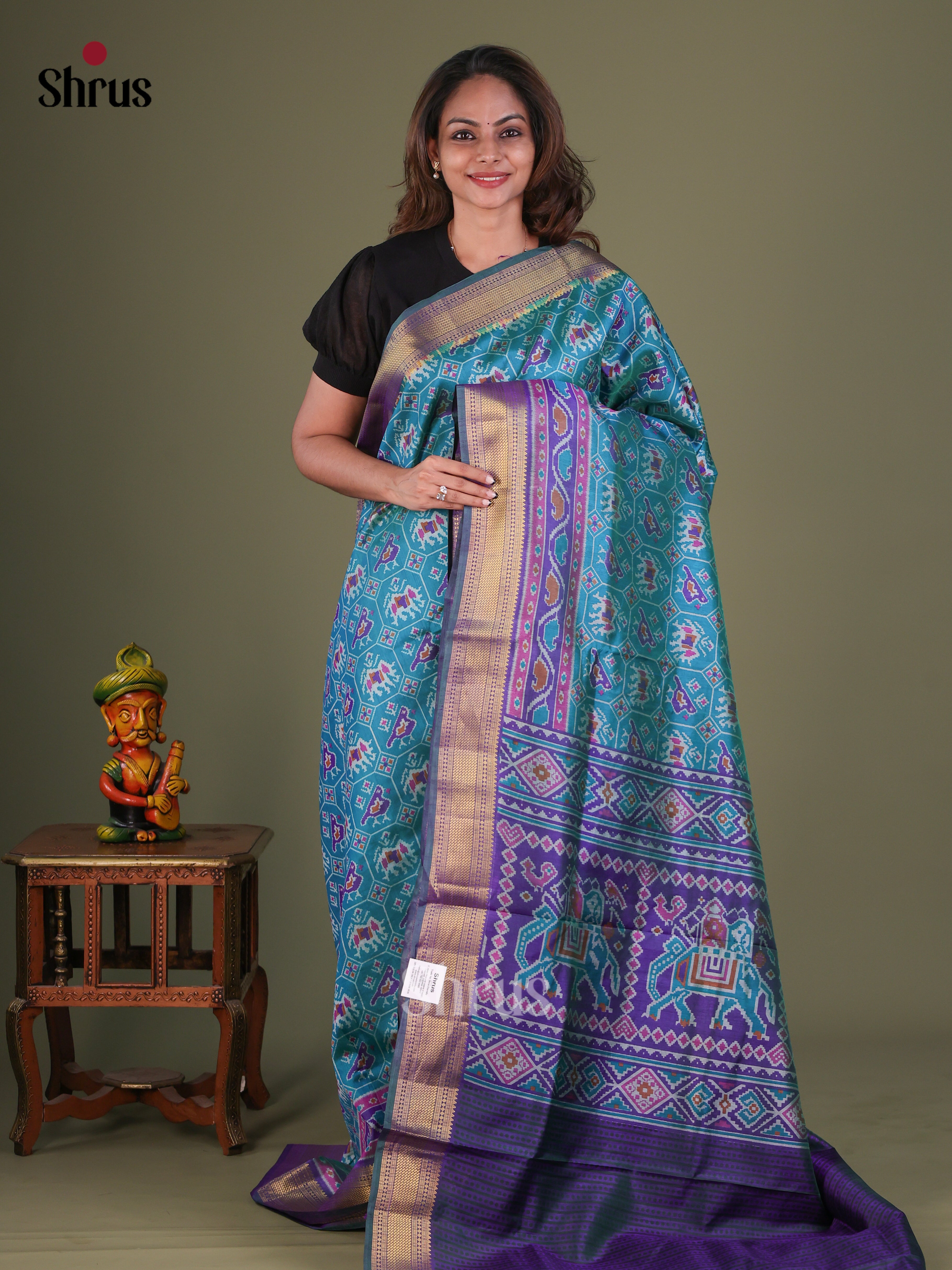 Semi Patola Saree - EFS15108