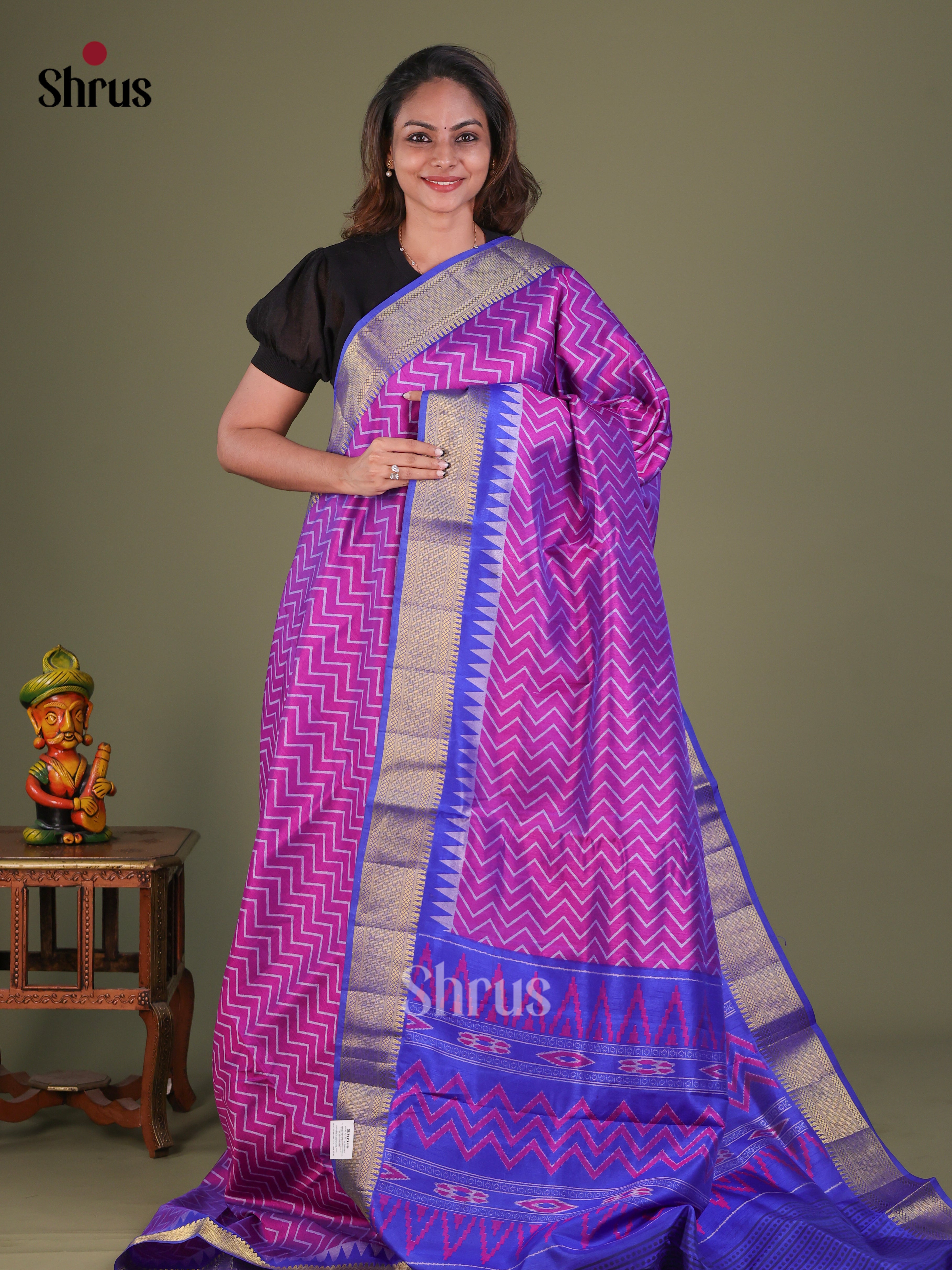 Semi Patola Saree - EFS15132