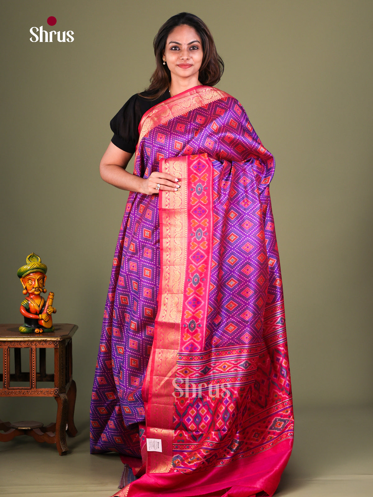 Semi Patola Saree - EFS15135