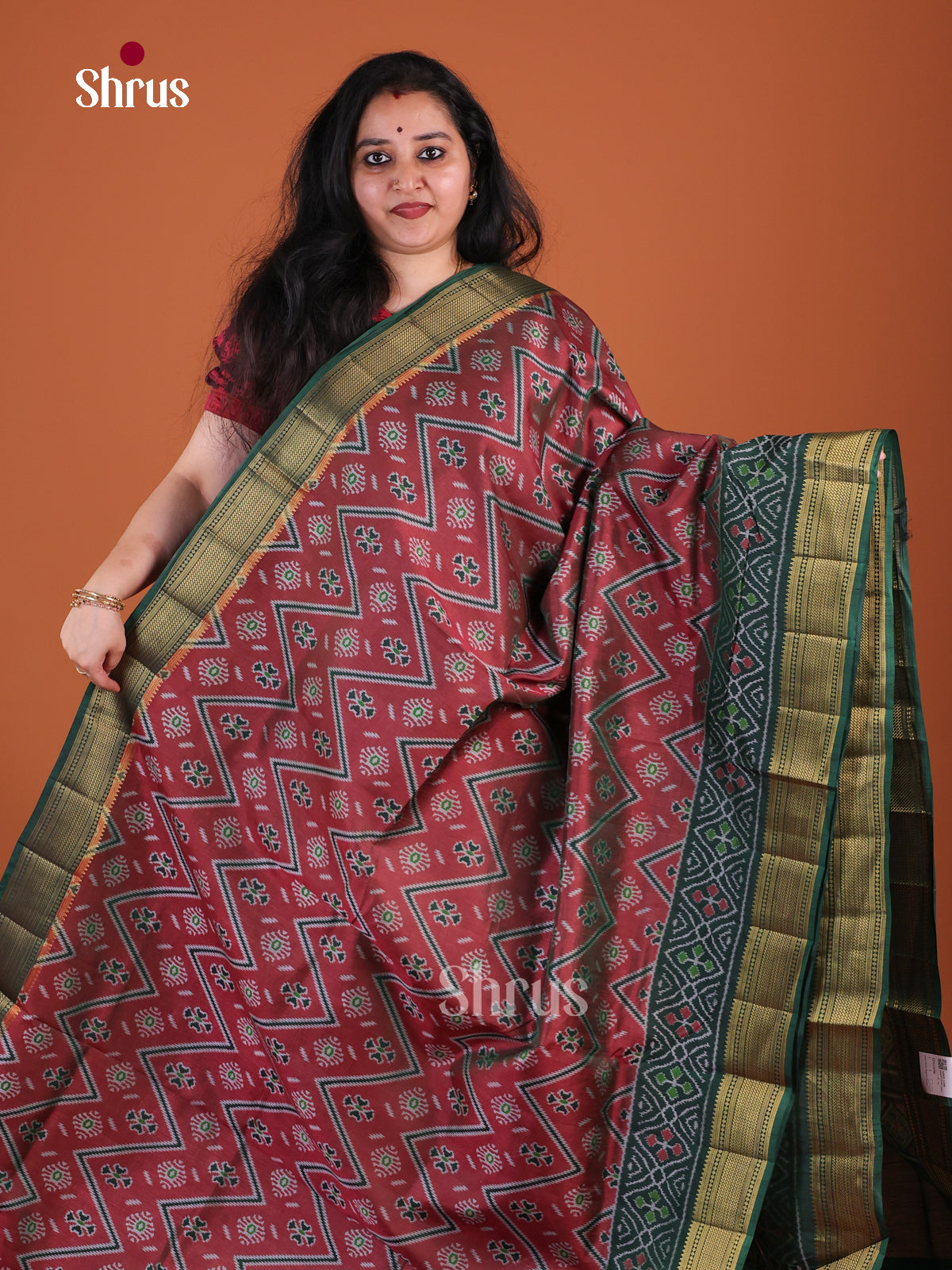 Semi Patola Saree - EFS15156