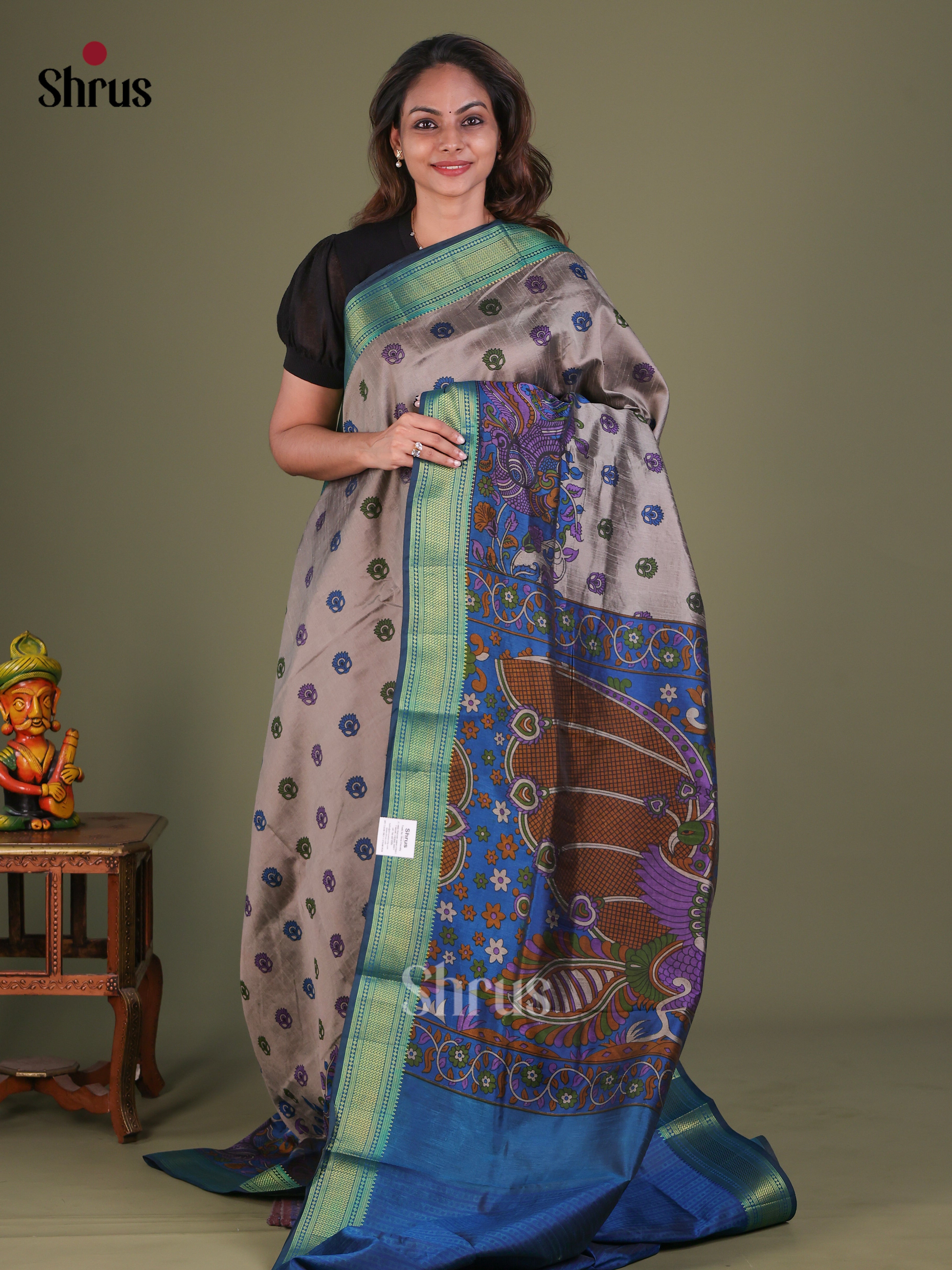 Semi Patola Saree - EFS15161