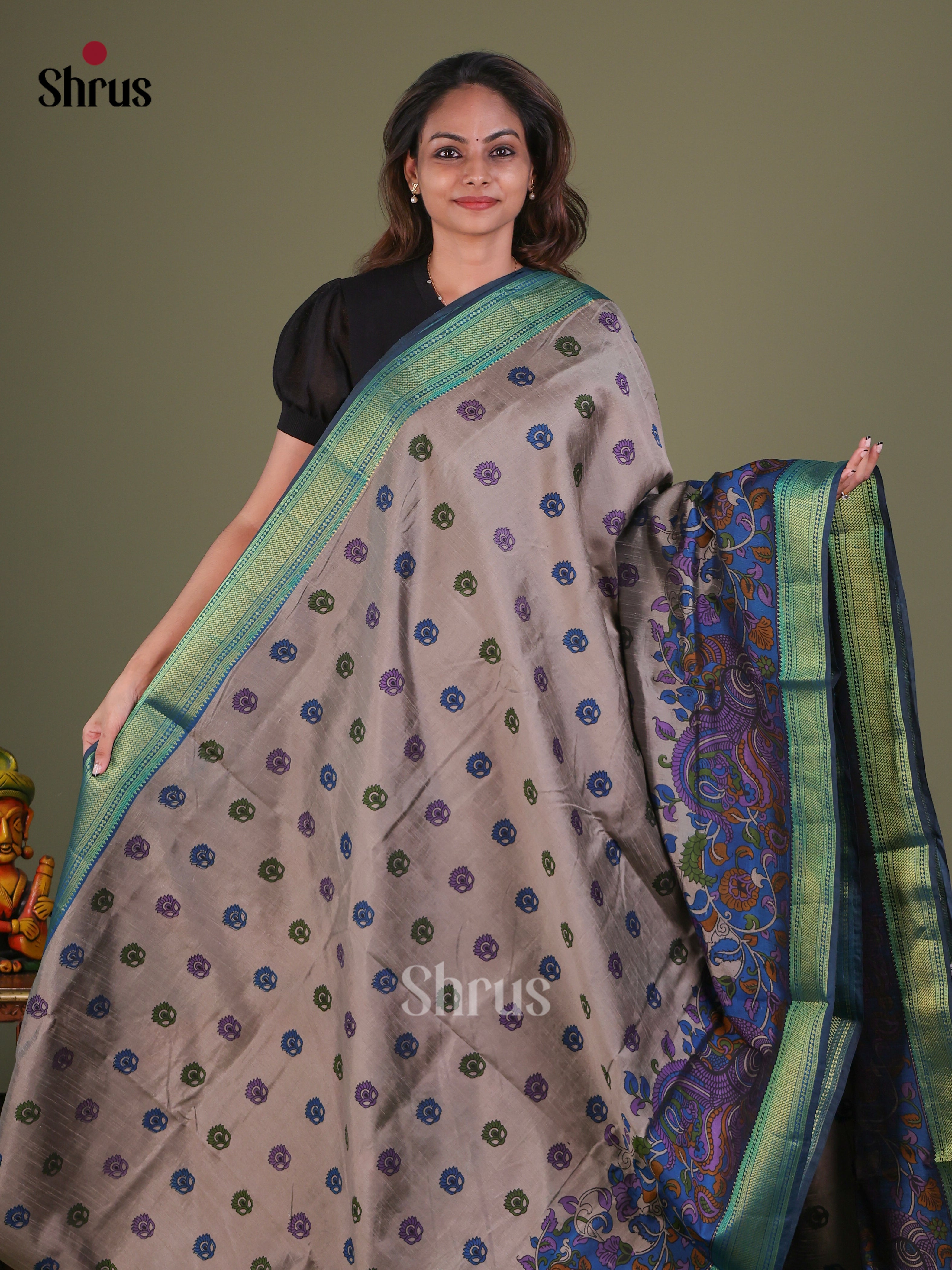 Semi Patola Saree - EFS15161
