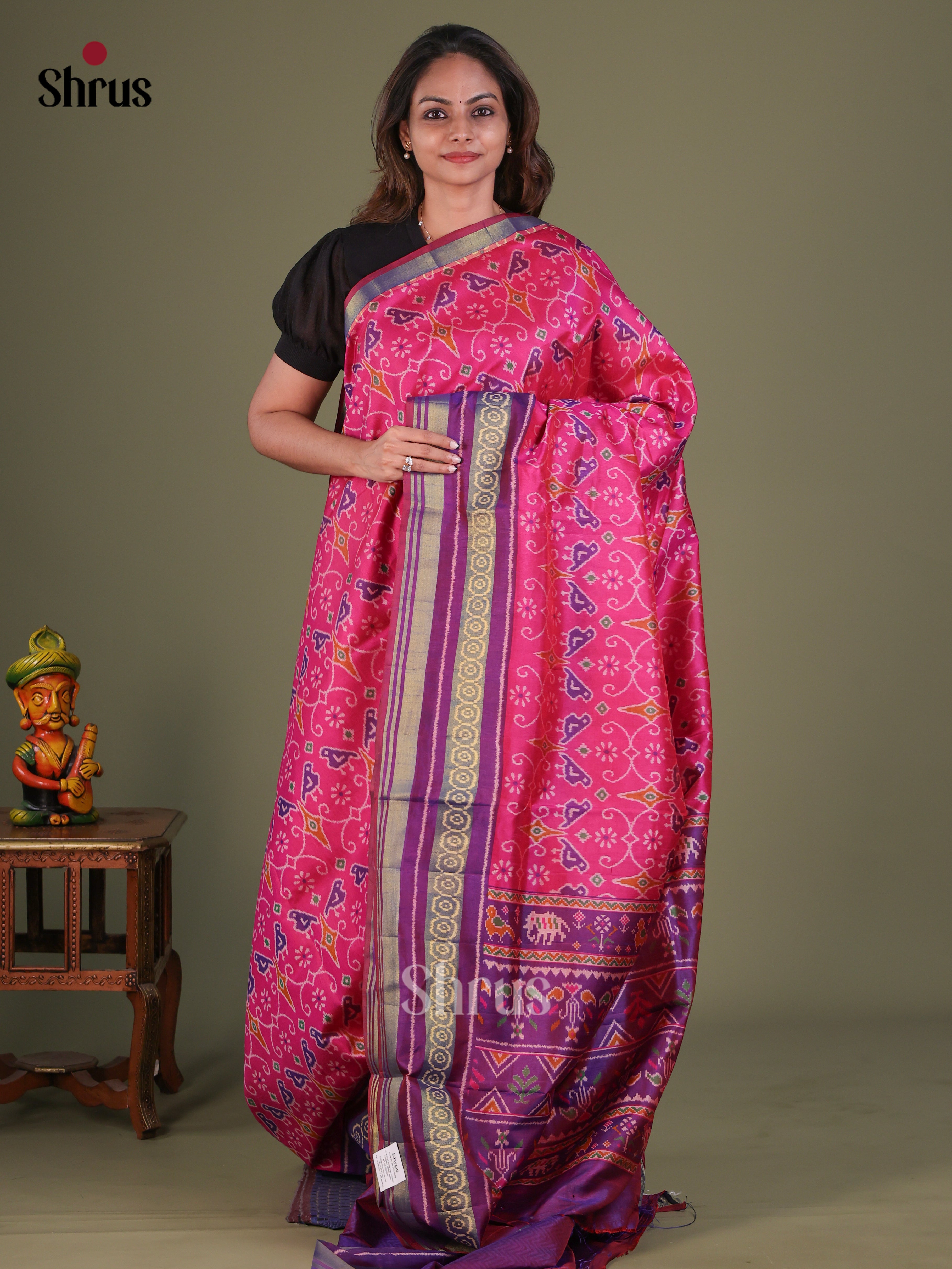 Semi Patola Saree - EFS15187