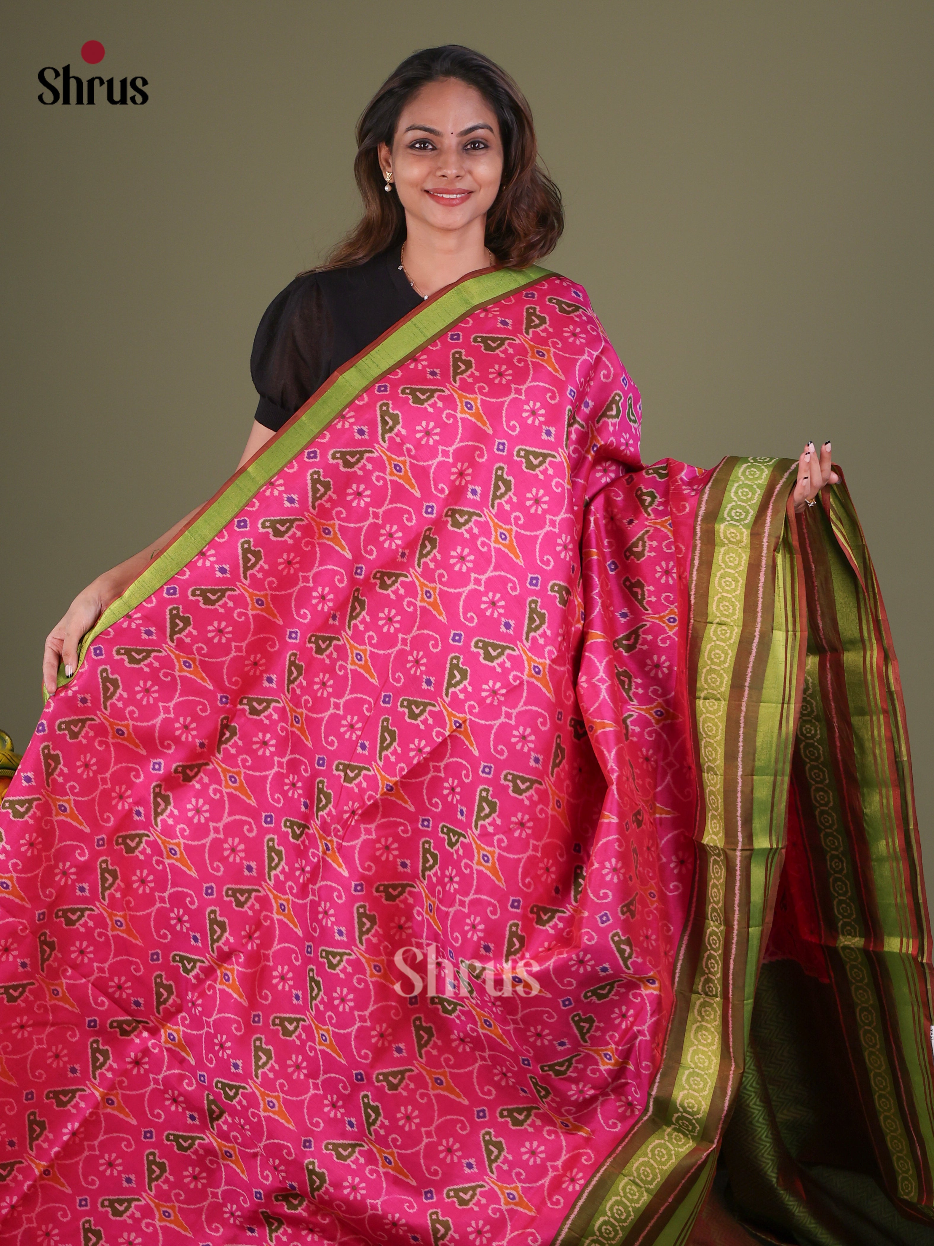 Semi Patola Saree - EFS15189