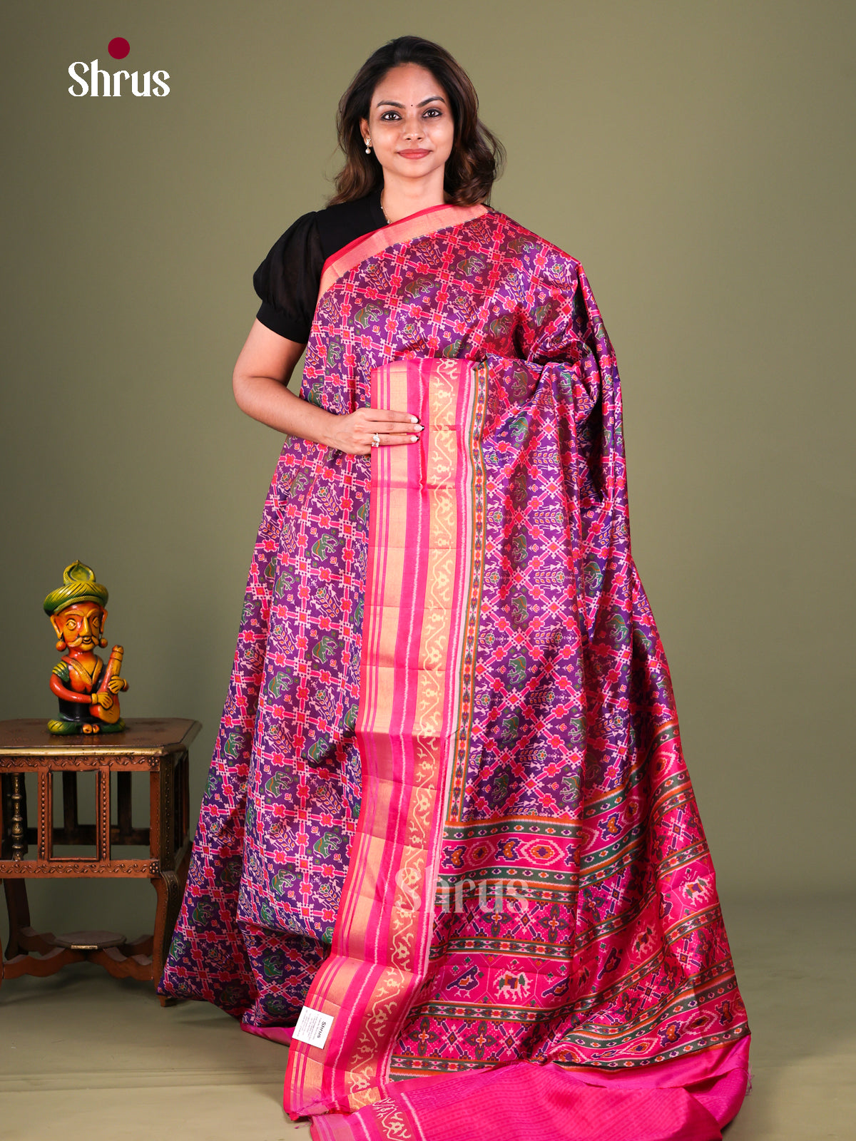 Semi Patola Saree - EFS15197