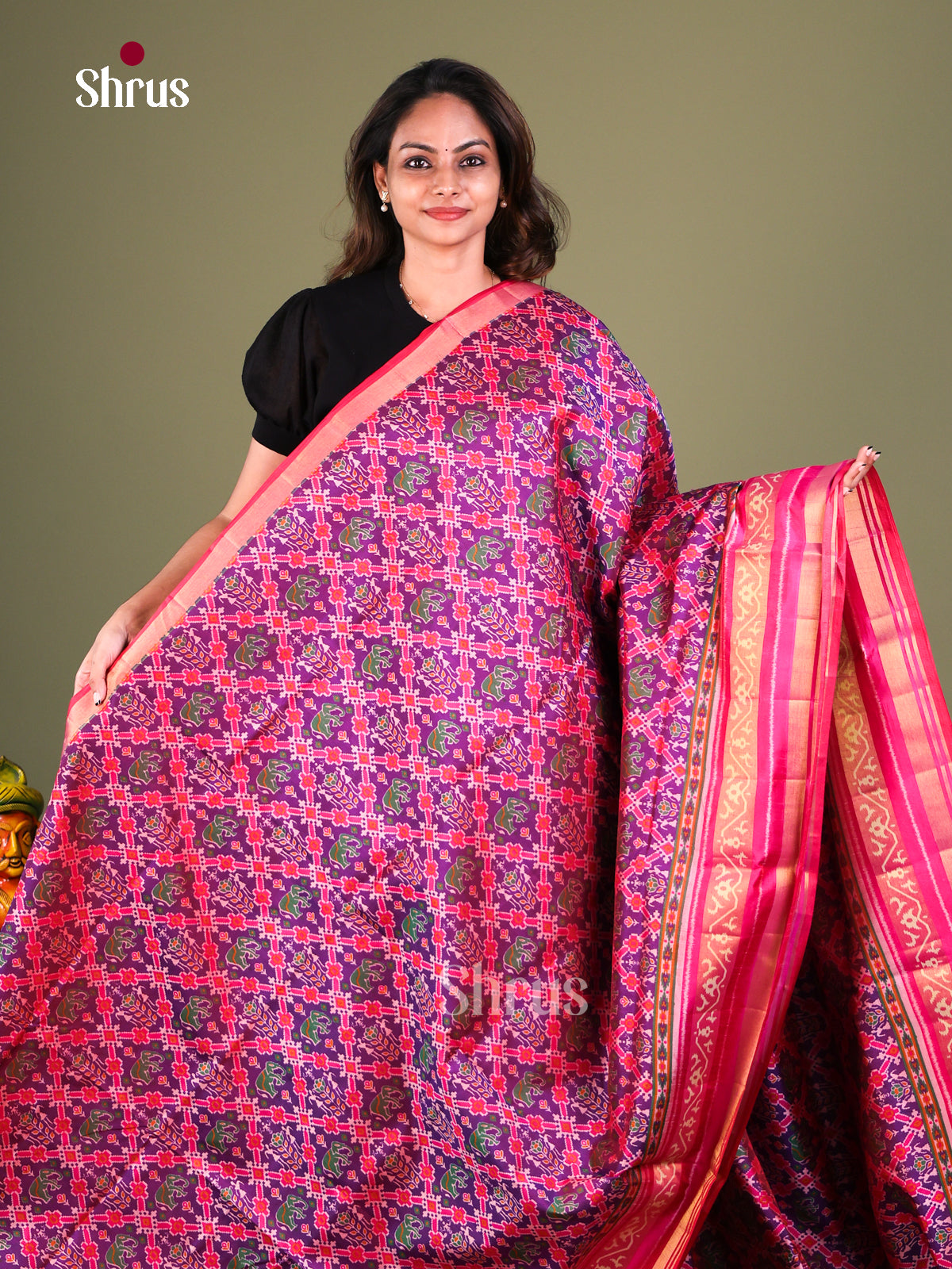 Semi Patola Saree - EFS15197