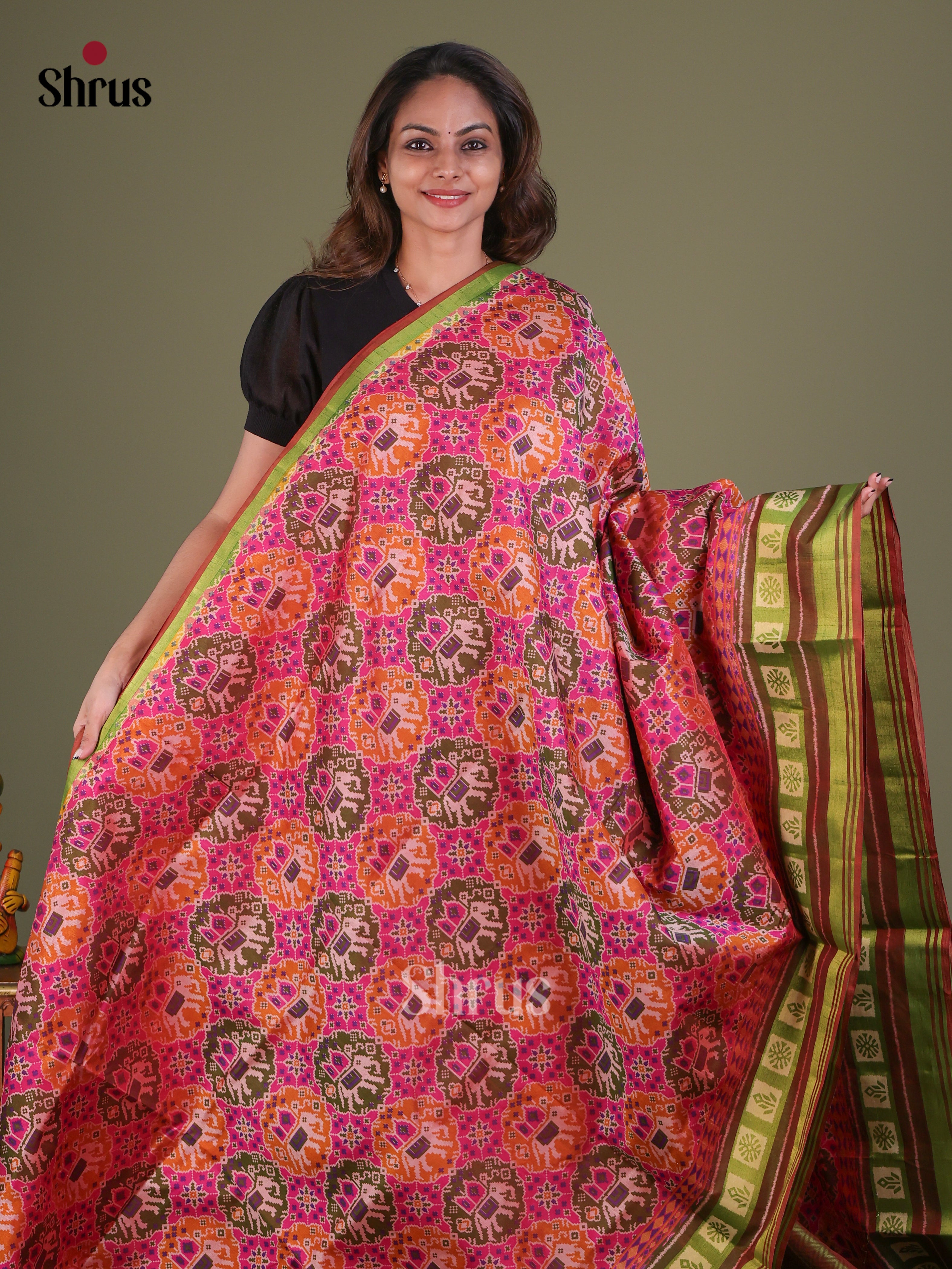 Semi Patola Saree - EFS15206