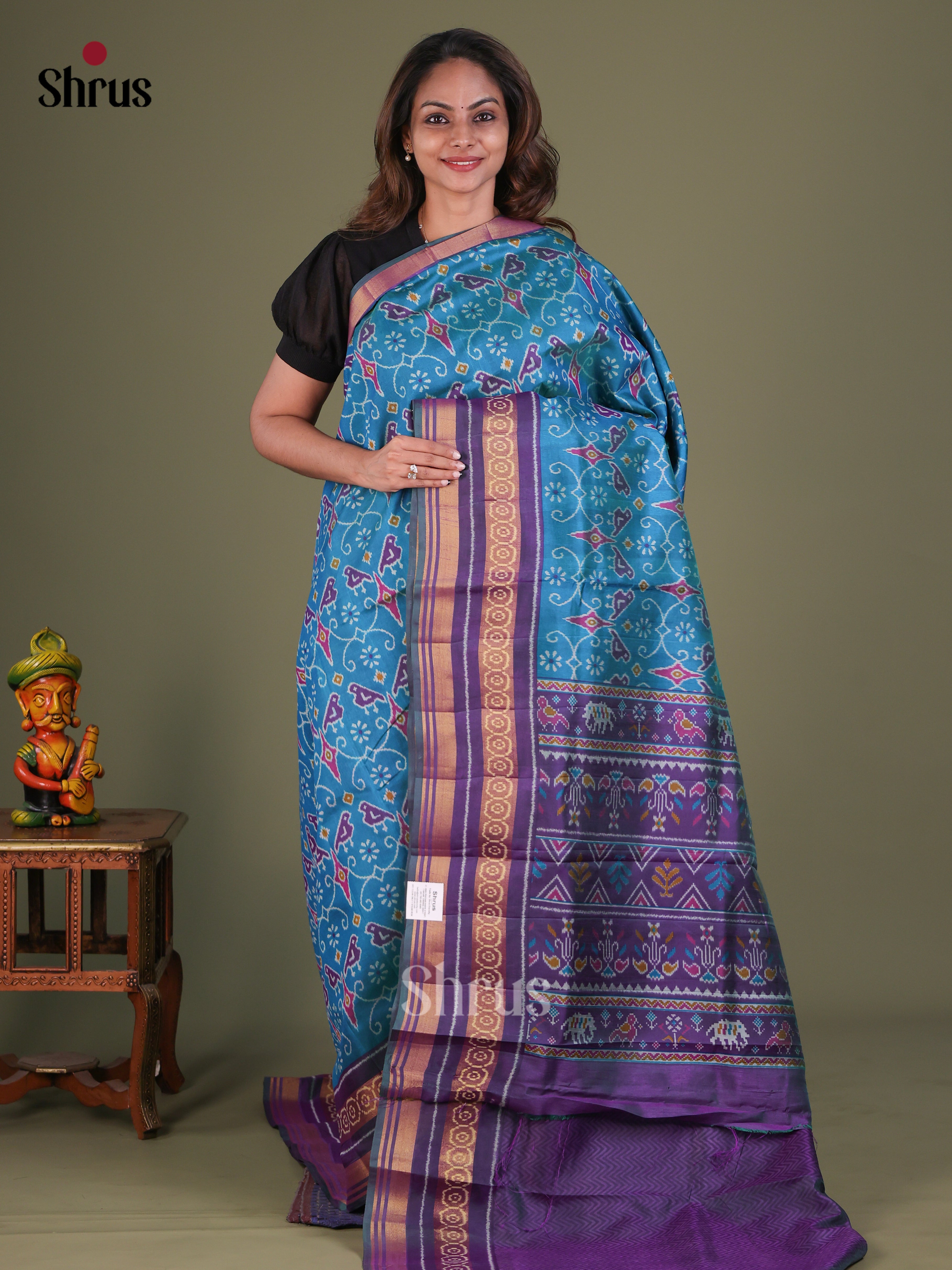 Semi Patola Saree - EFS15218