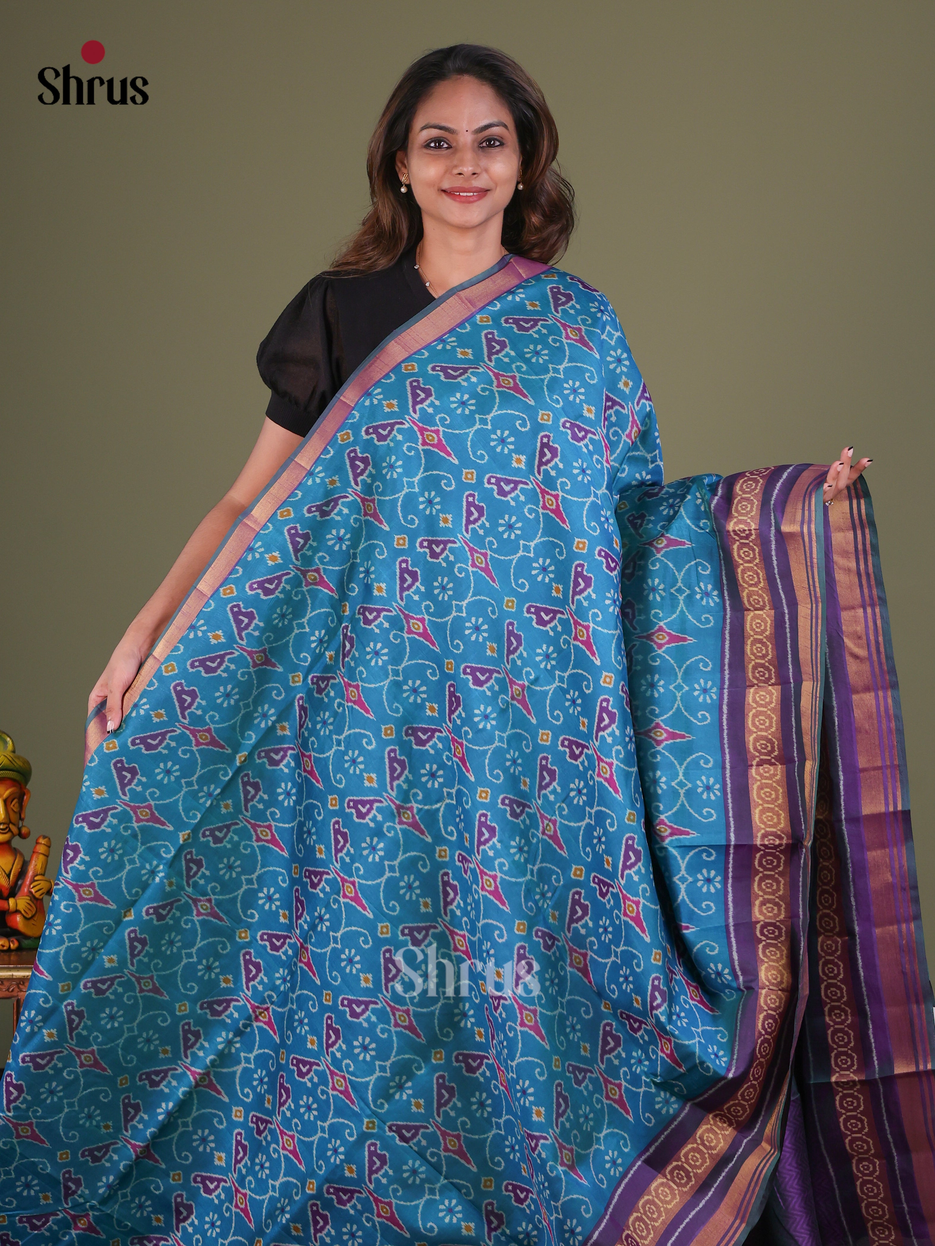 Semi Patola Saree - EFS15218