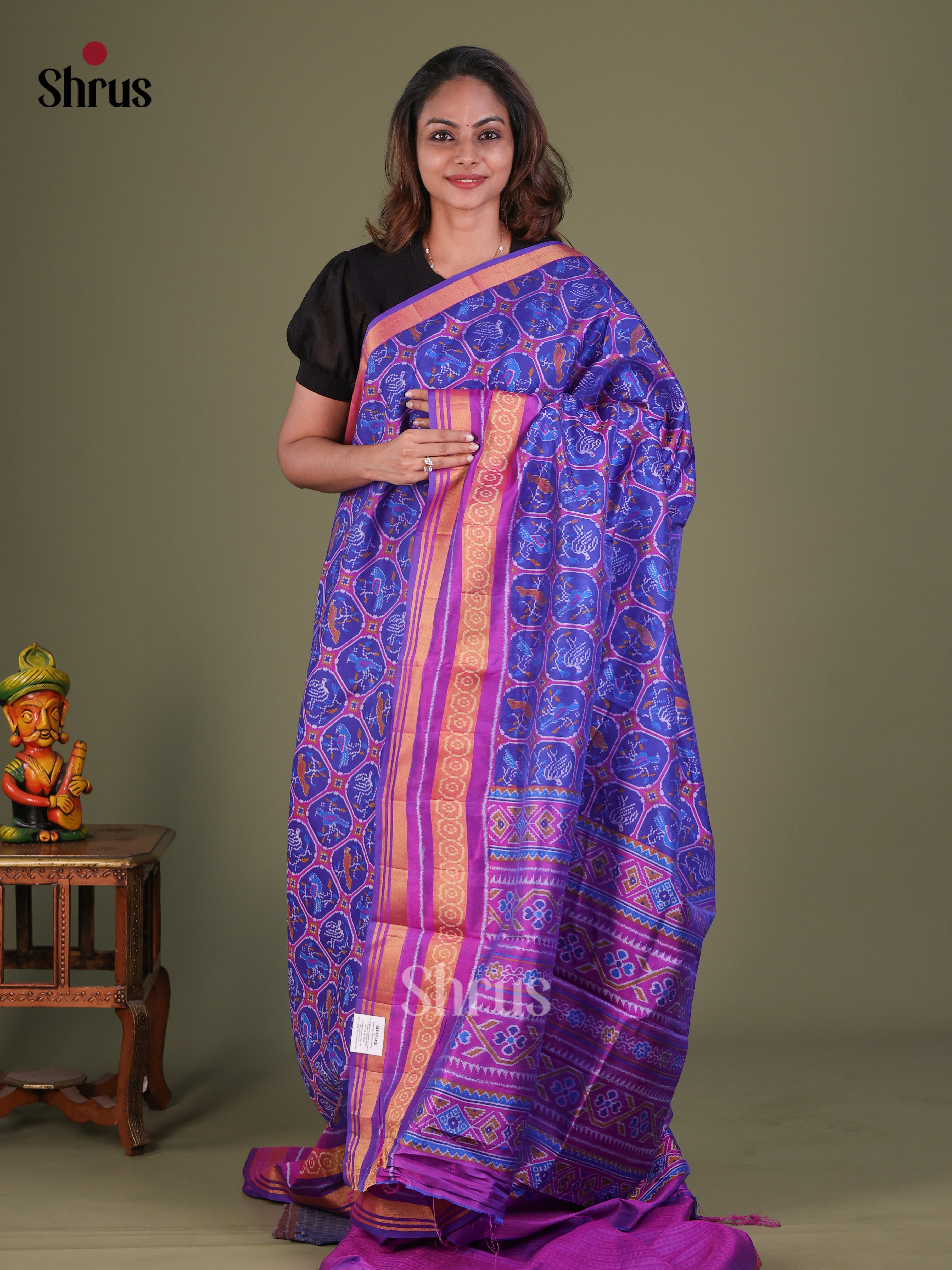 Semi Patola Saree - EFS15233