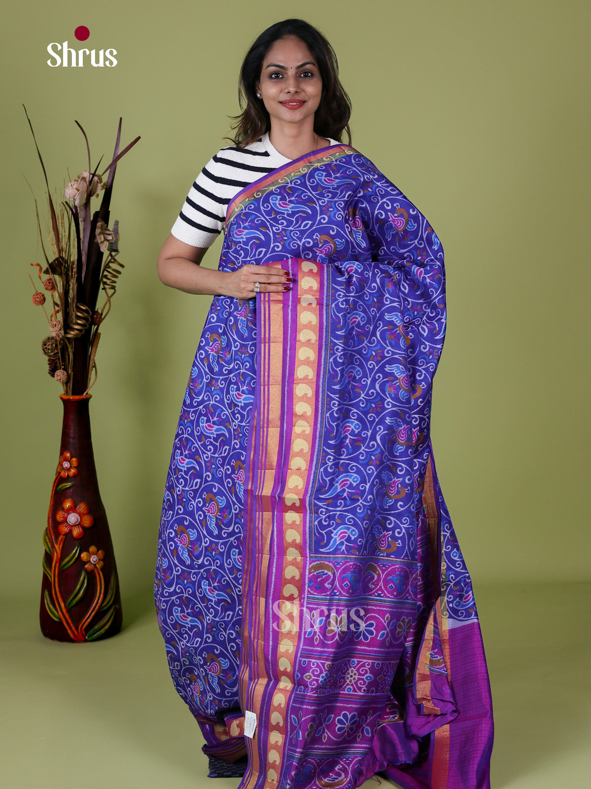 Semi Patola Saree - EFS15236