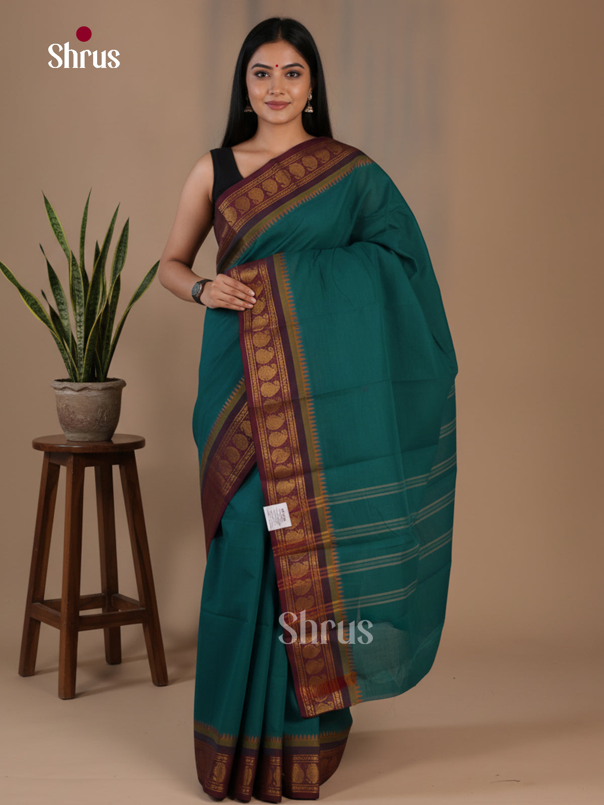 Chettinad Cotton Saree - EFS15242 - Shop on Shrus.com